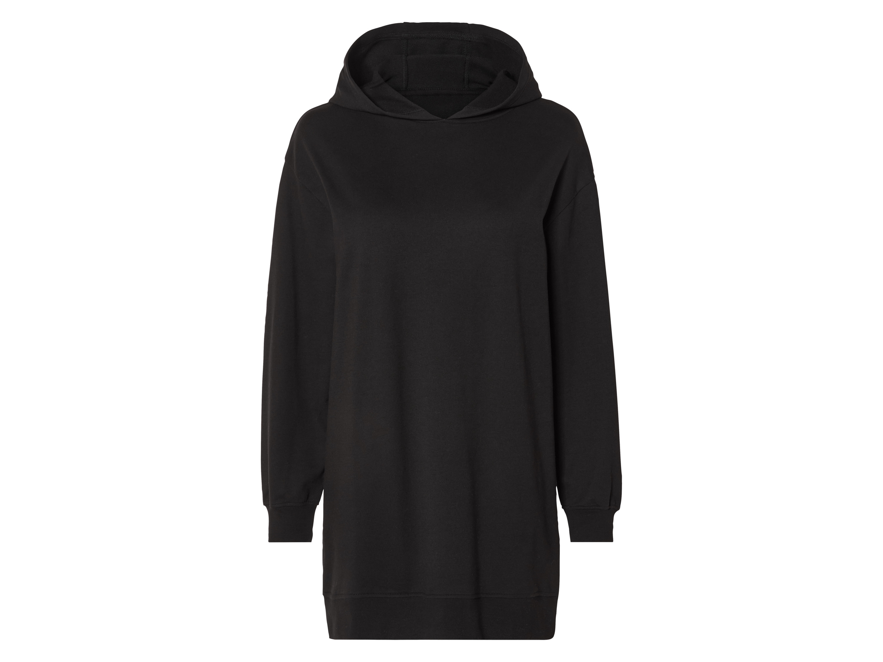 esmara Sukienka dresowa damska z bawełną Czarny, XS 32/34