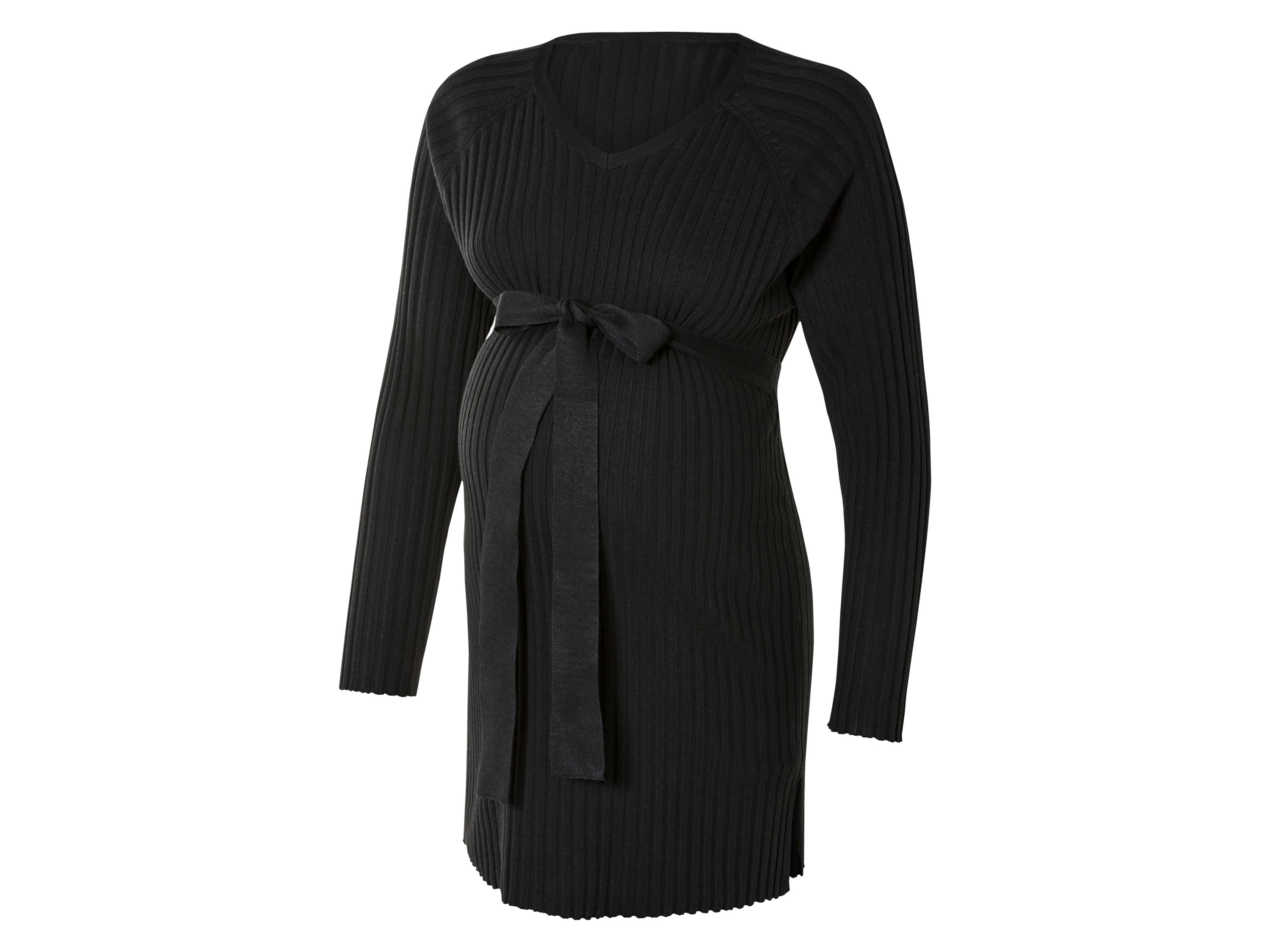 esmara Sweter sukienka ciążowa damska Czarny, Xl48/50