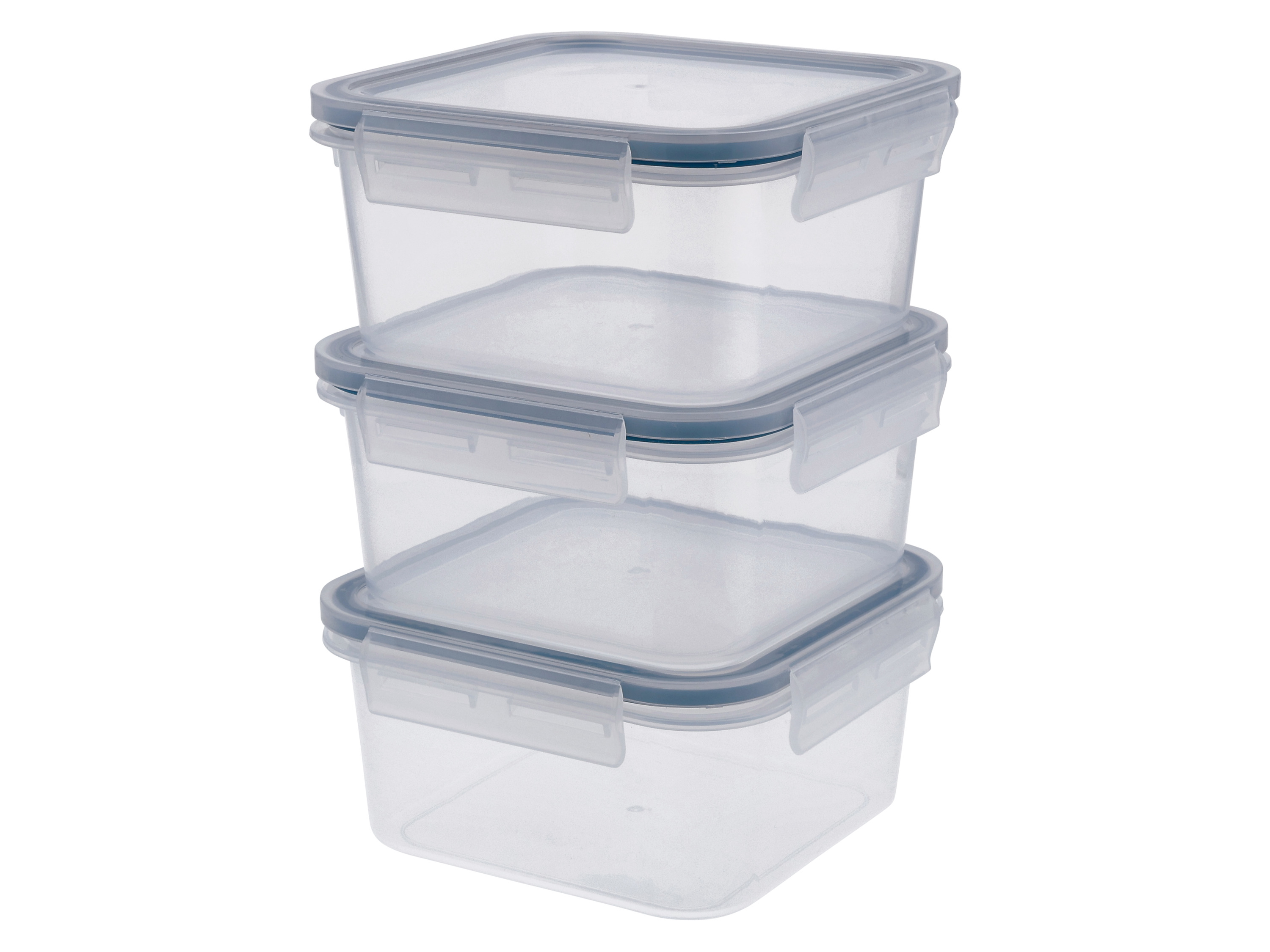 Silvercrest Zestaw 2, 3 lub 4 pojemników do przechowywania żywności 3 sztuki