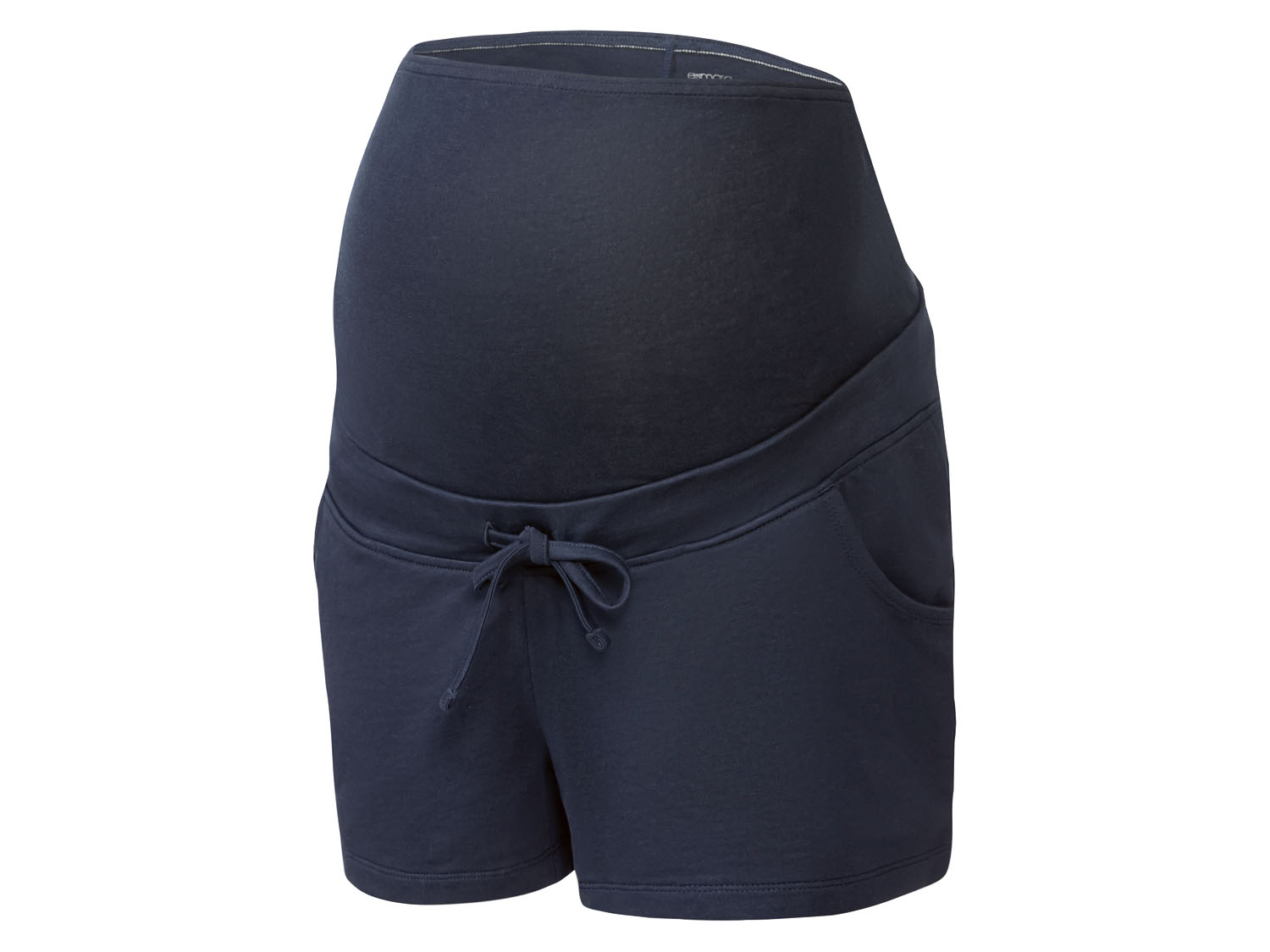 esmara Szorty ciążowe z elastycznym pasem, z bawełną organiczną Xl48/50, Granatowy