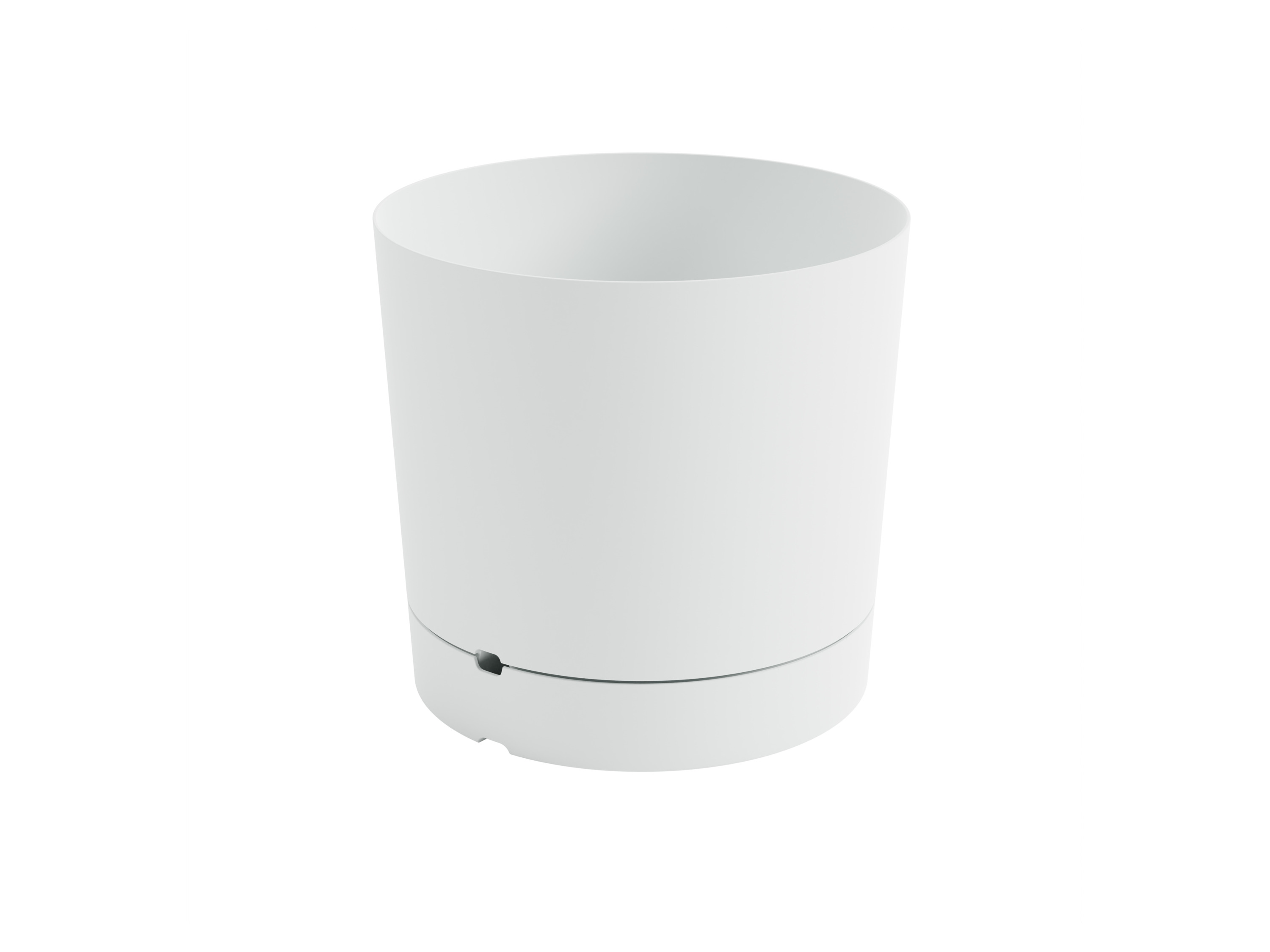 Parkside Doniczka z podstawką Biały