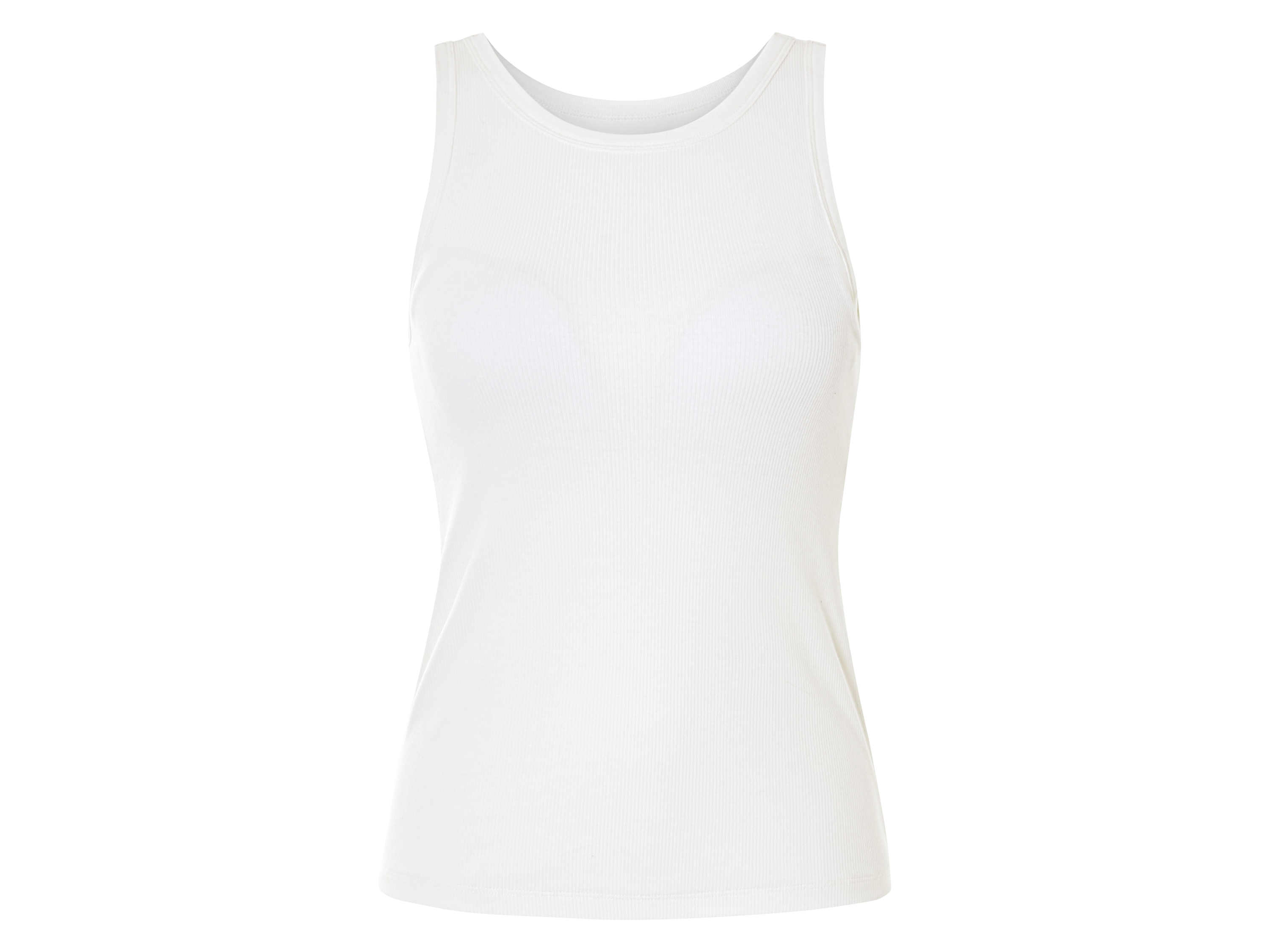 esmara Top damski z biustonoszem Biały, S36/38