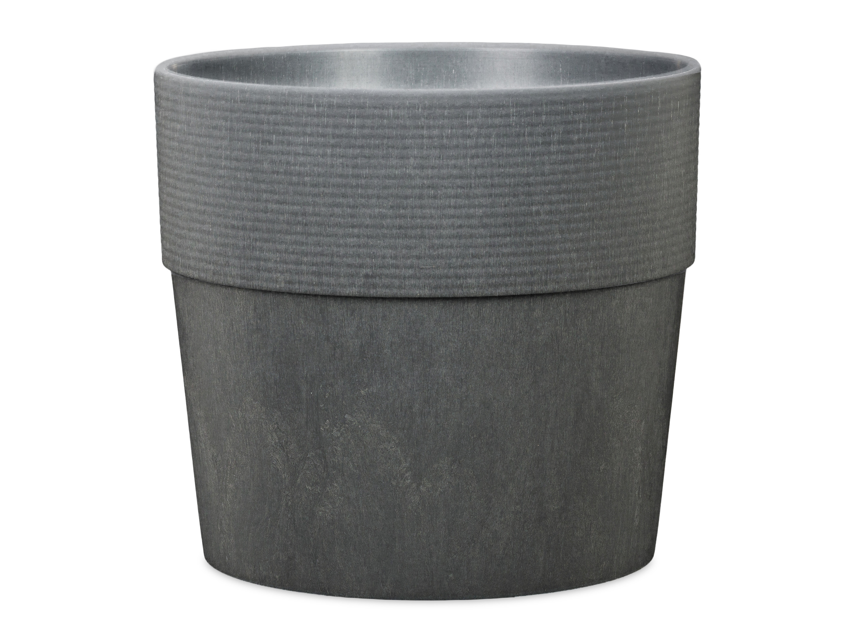 Scheurich Donica Groove Plus z tworzywa sztucznego Węgiel