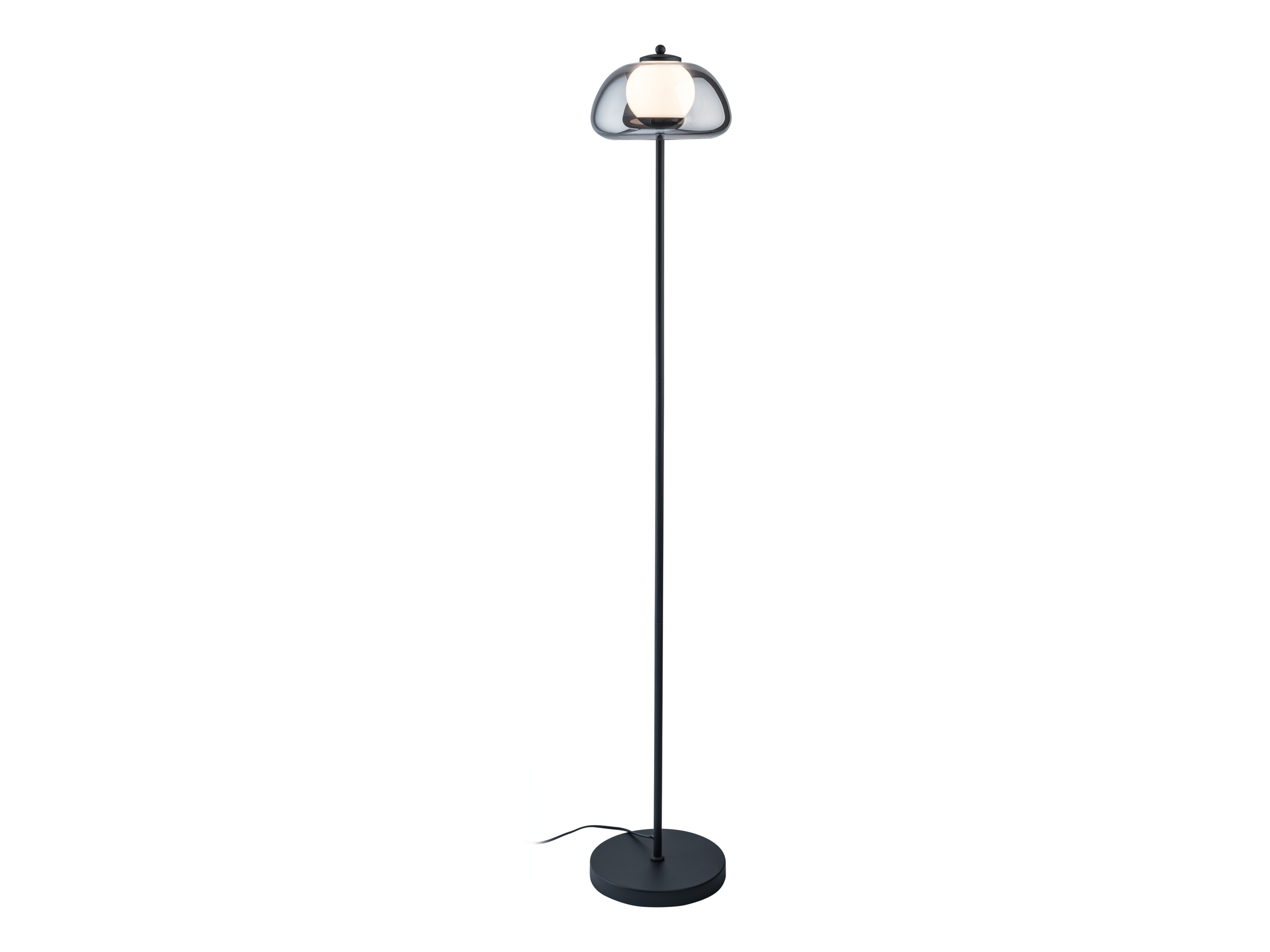 Livarno home Lampa stojąca Khepri, 1-punktowa Antracytowy