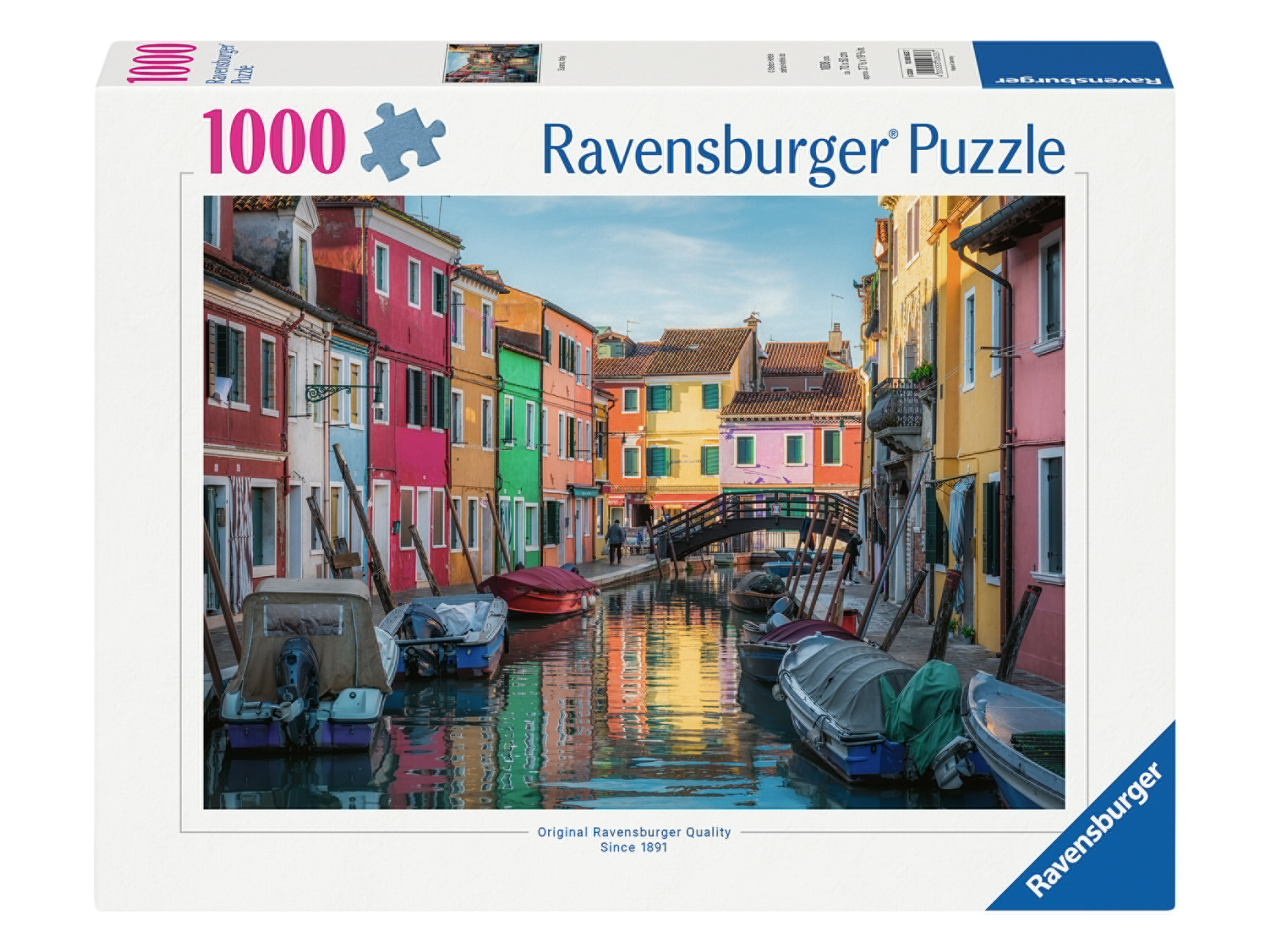 Ravensburger Puzzle 1000 elementów Burano we Włoszech