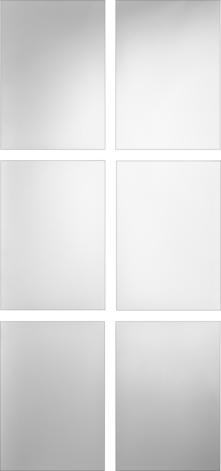 Livarno Zestaw płytek lustrzanych Prostokątny