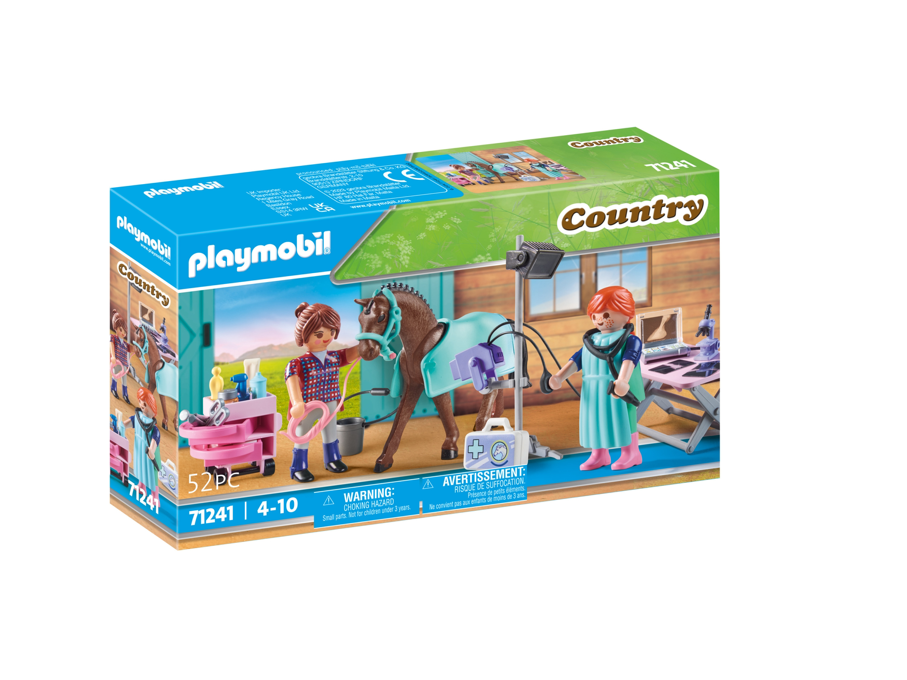Playmobil 71241 »Weterynarz dla koni«.