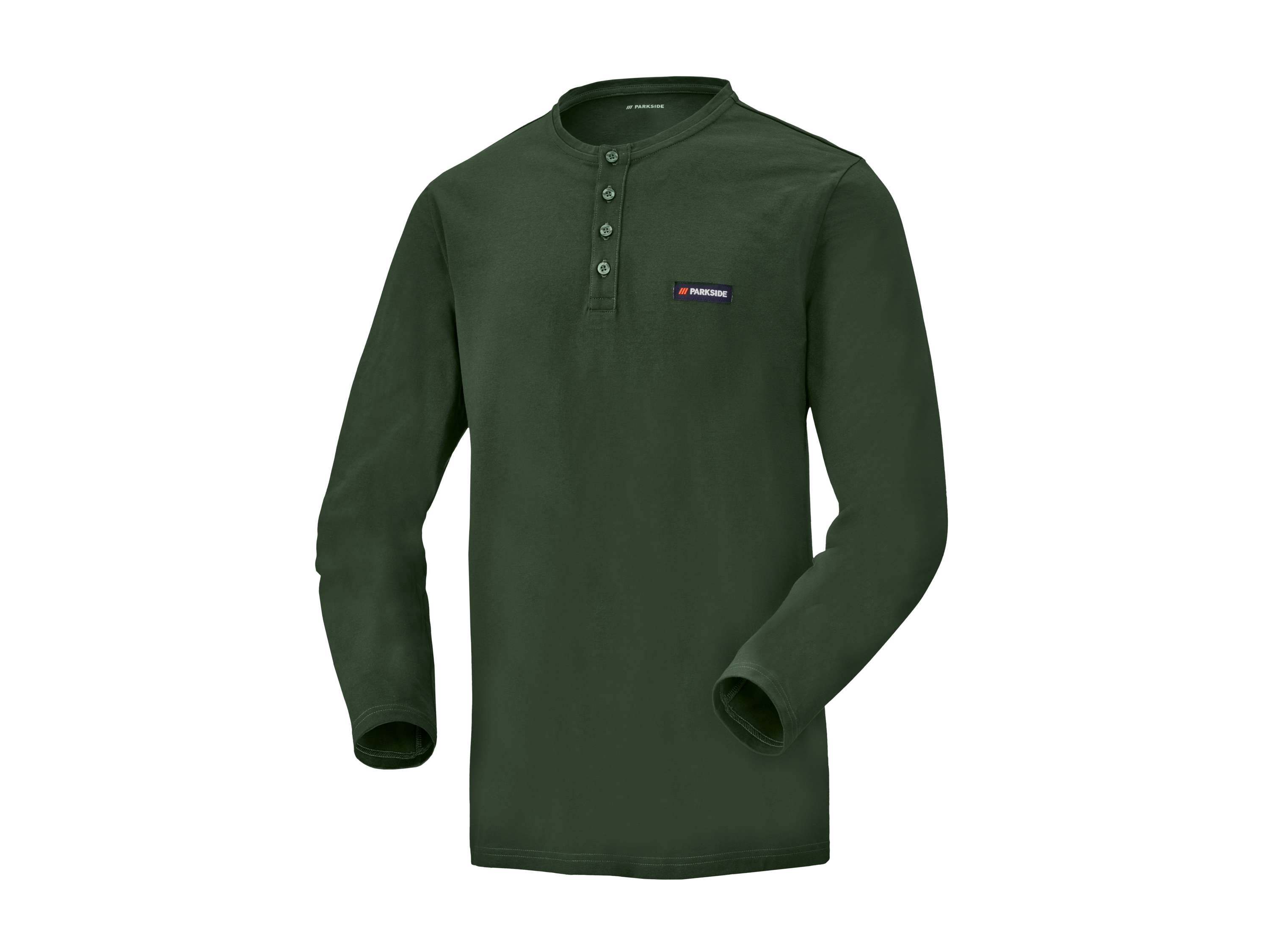Parkside Koszulka męska z długim rękawem Zielony, S 44/46
