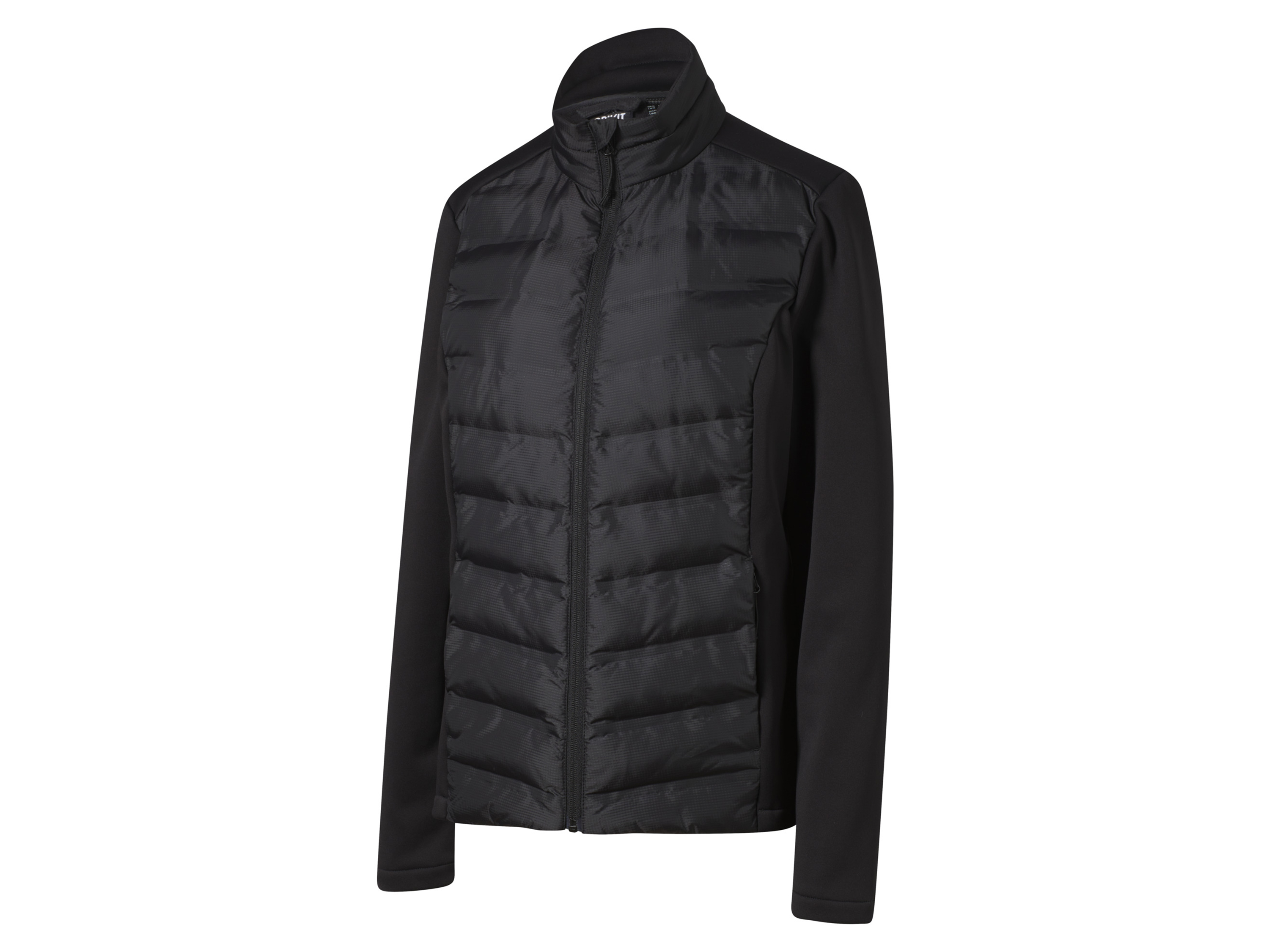 Crivit Hybrydowa kurtka damska, hydrofobowa Czarny, XS 32/34