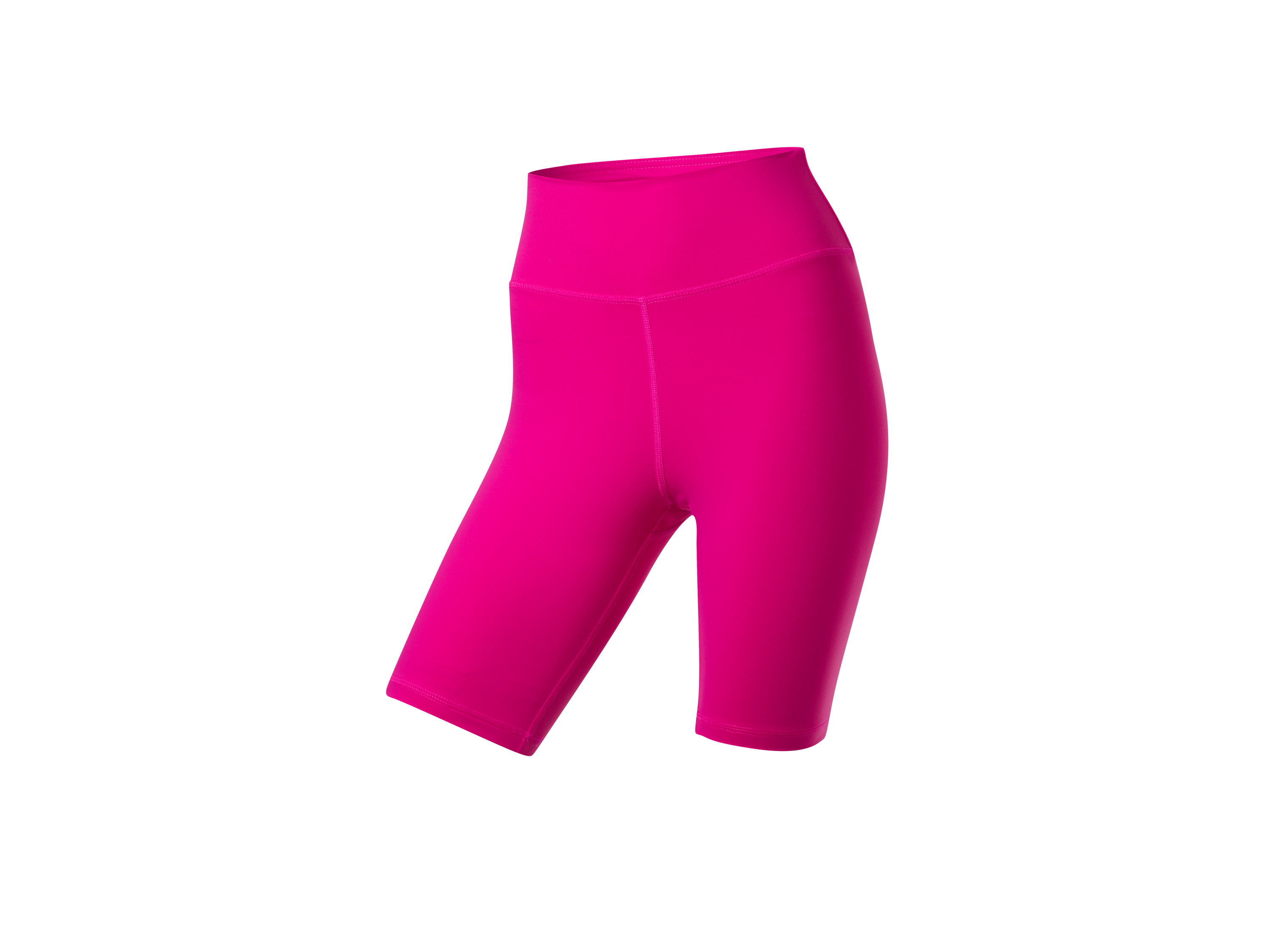 Crivit Legginsy kolarki funkcyjne damskie, modelujące sylwetkę Różowy, L44/46