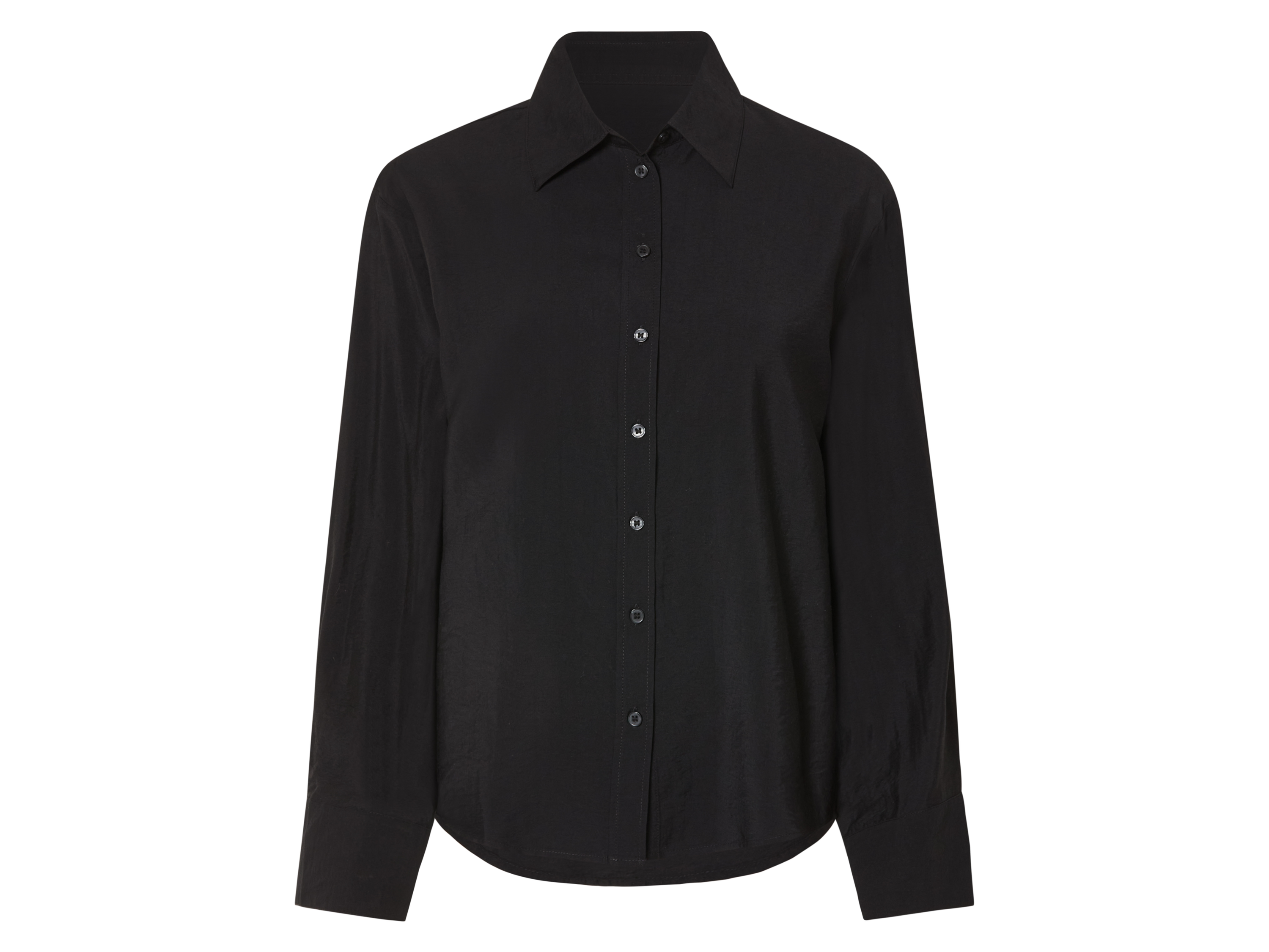 esmara Bluzka damska z wiskozą Czarny, 40