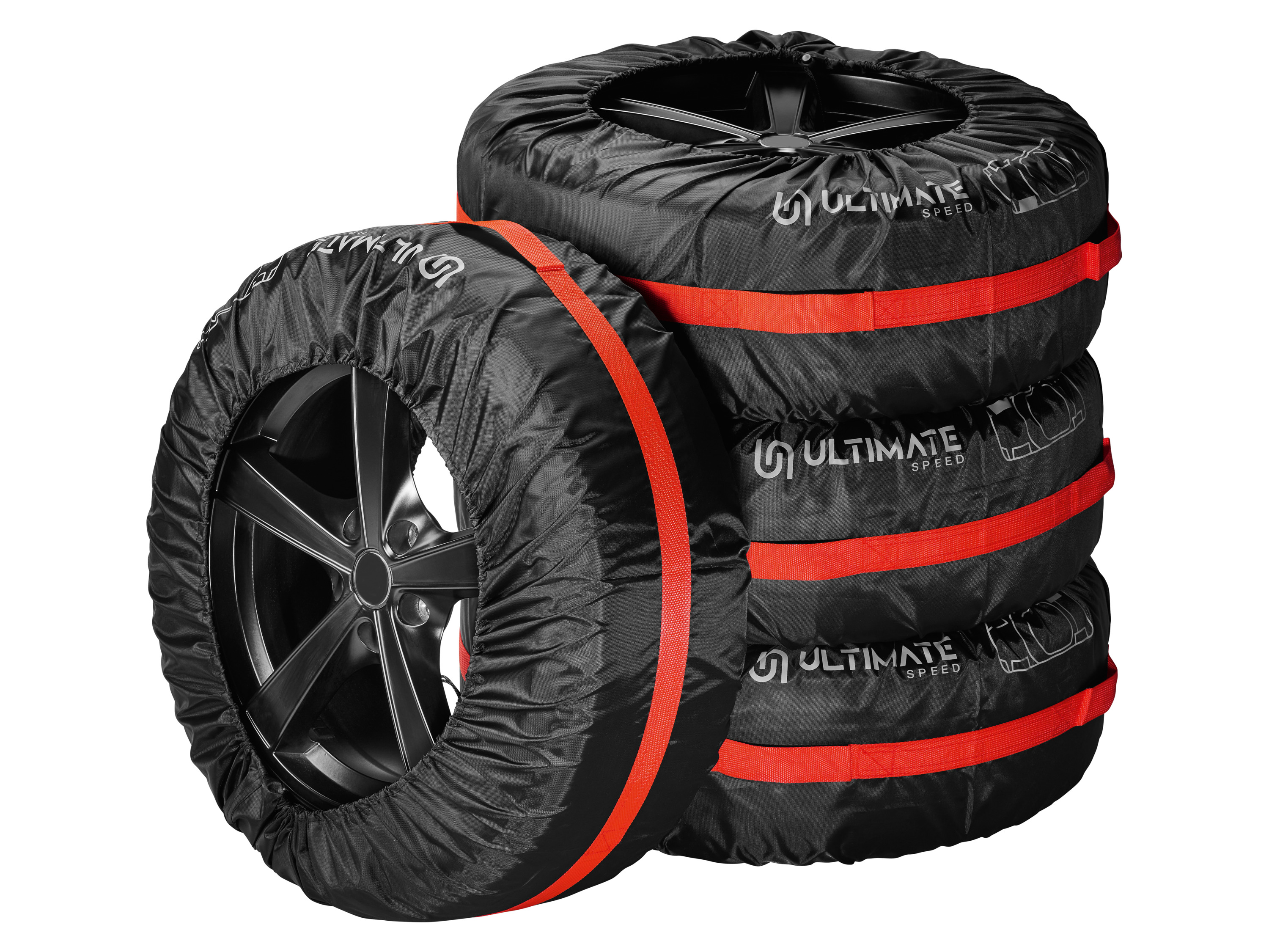 Ultimate Speed Zestaw pokrowców na opony 16-19 cali