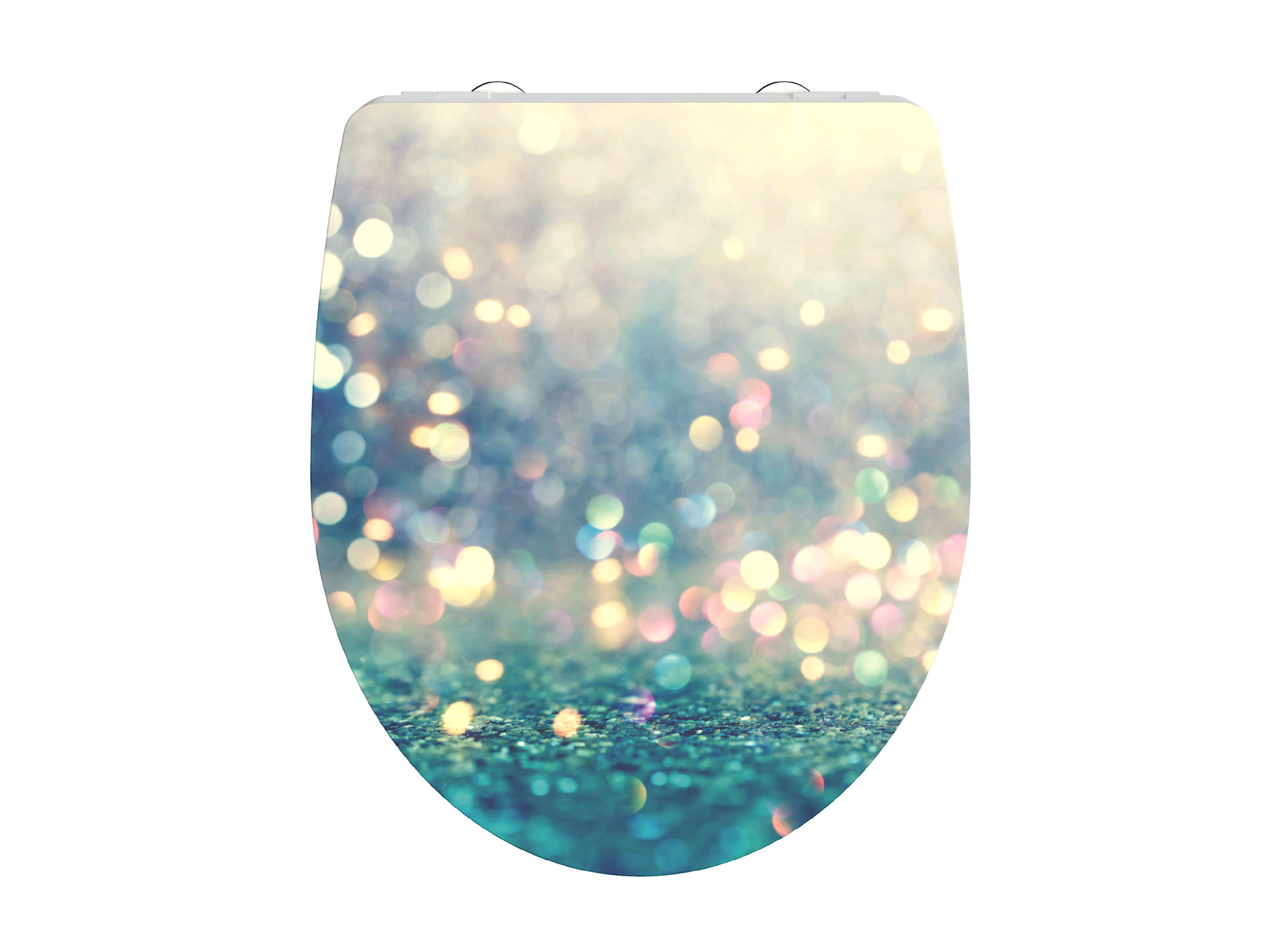 Schütte Deska sedesowa wolnoopadająca z duroplastu Magiczne światełka