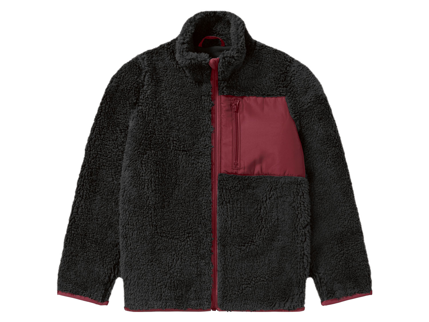 pepperts! Bluza z polaru chłopięca Czarny, 158/164