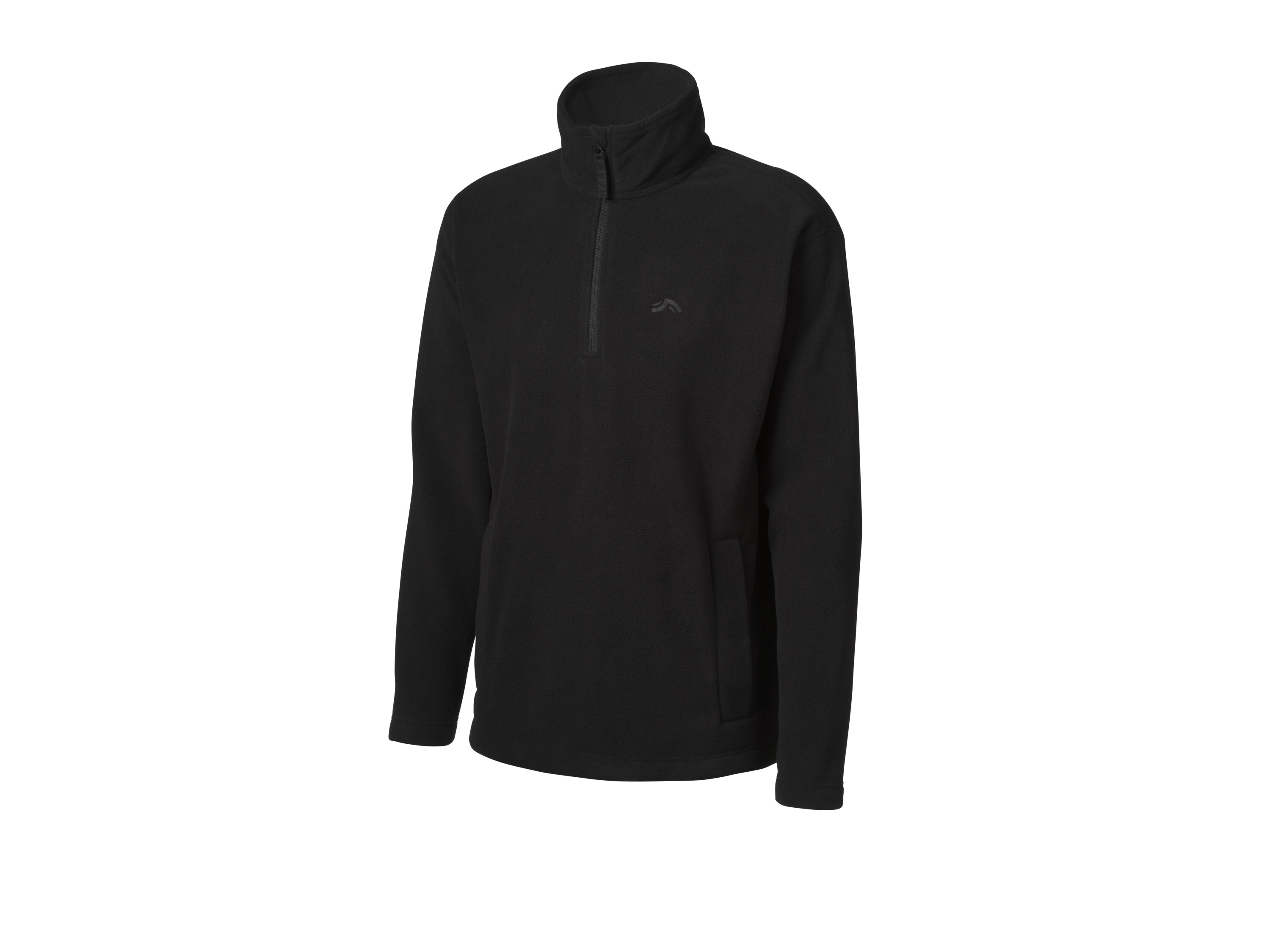 Crivit Bluza funkcyjna męska z polaru Czarny, XL 56/58