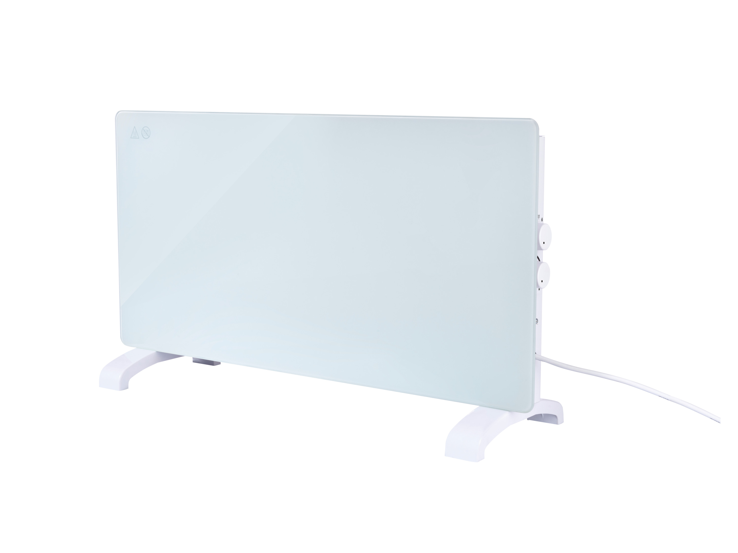 Tronic Grzejnik szklany, 1000/2000 W, TGH 2000 B4 Biały