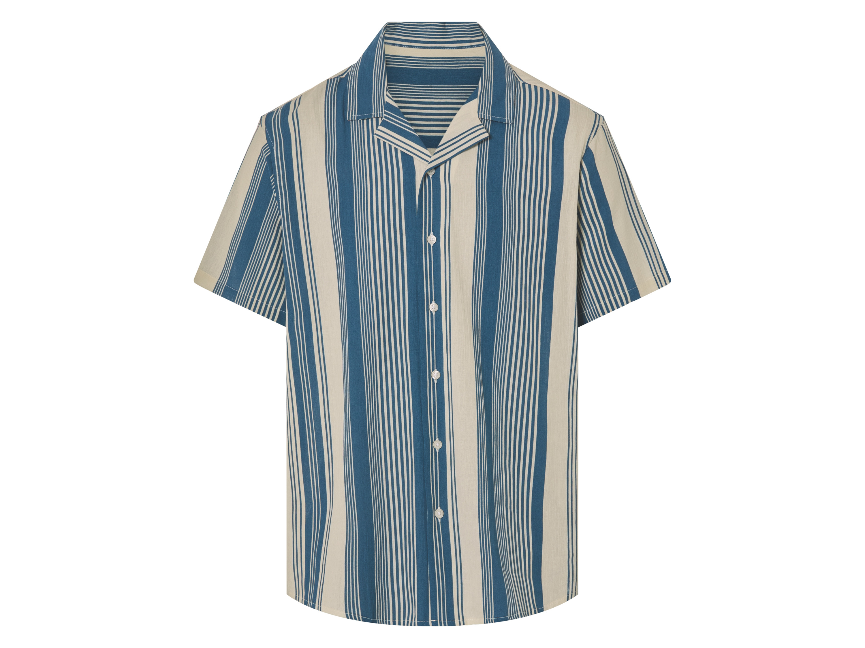 Livergy Koszula męska z bawełny Jasnoniebieski, XL 43/44