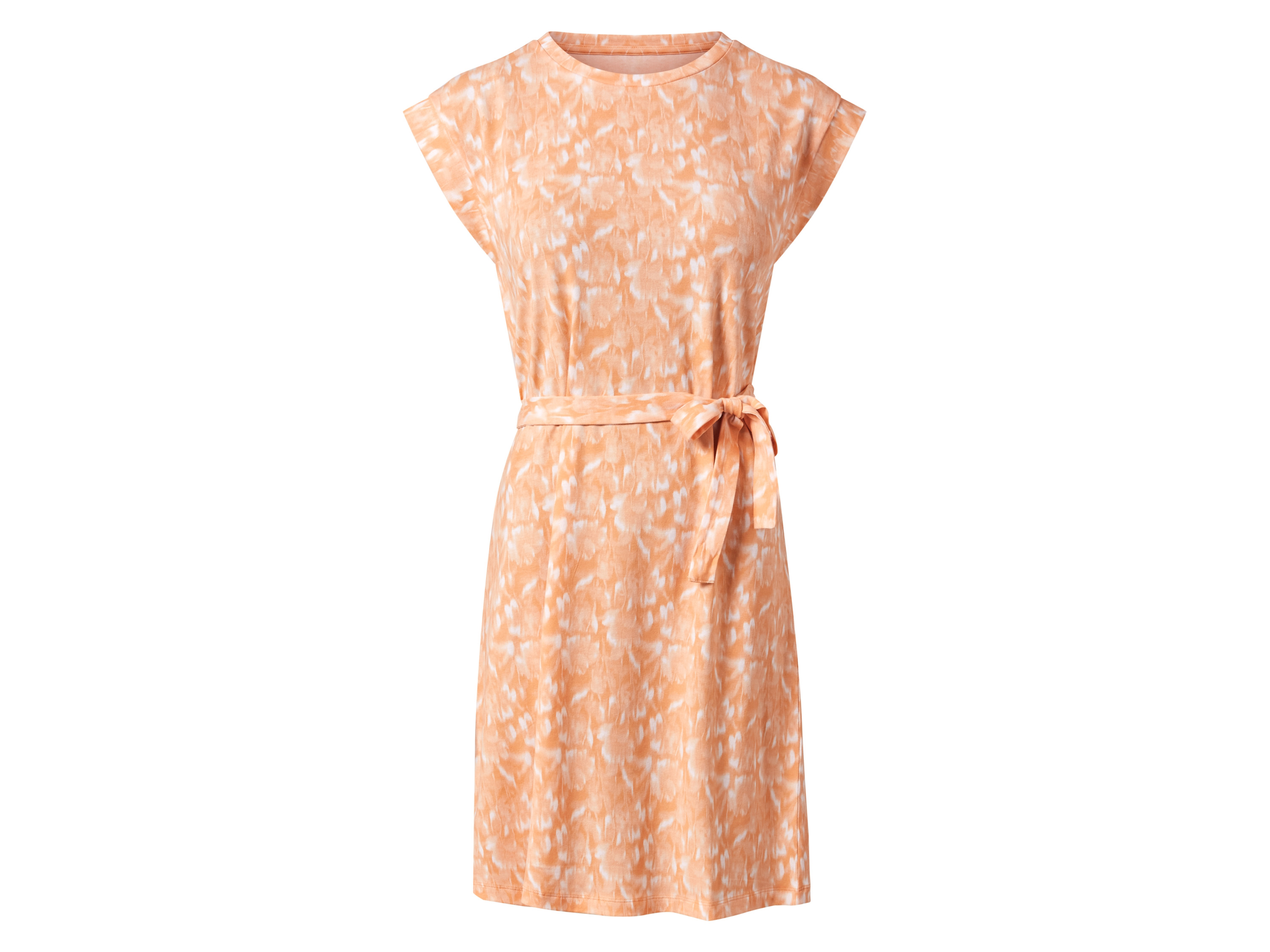 esmara Sukienka damska Pomarańczowy, XS 32/34