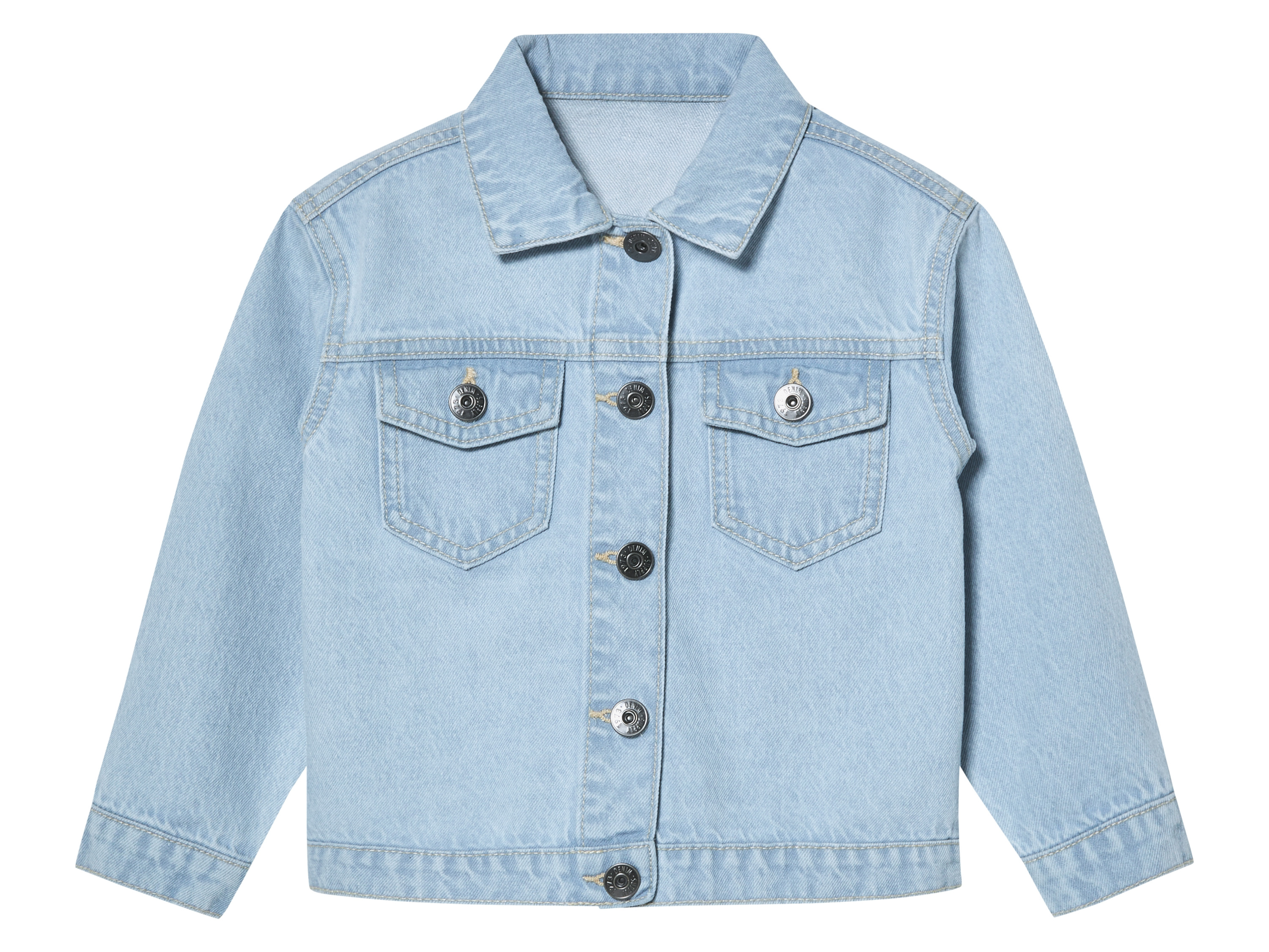 Kurtka jeansowa dziecięca z bawełny Myszka Minnie, 98/104