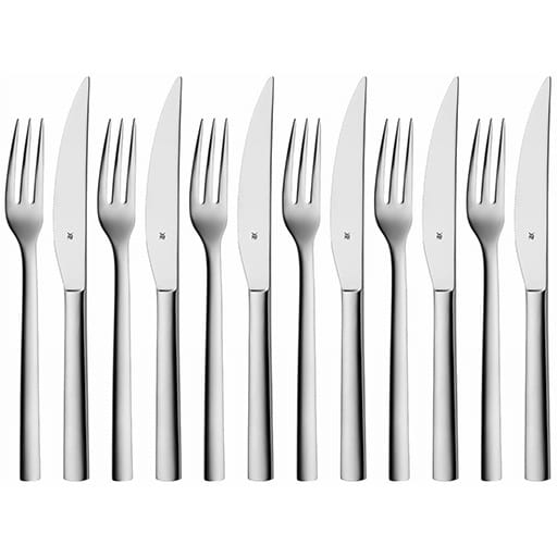 Komplet sztućców do steaków Nuova 12 elementów (6 osób)