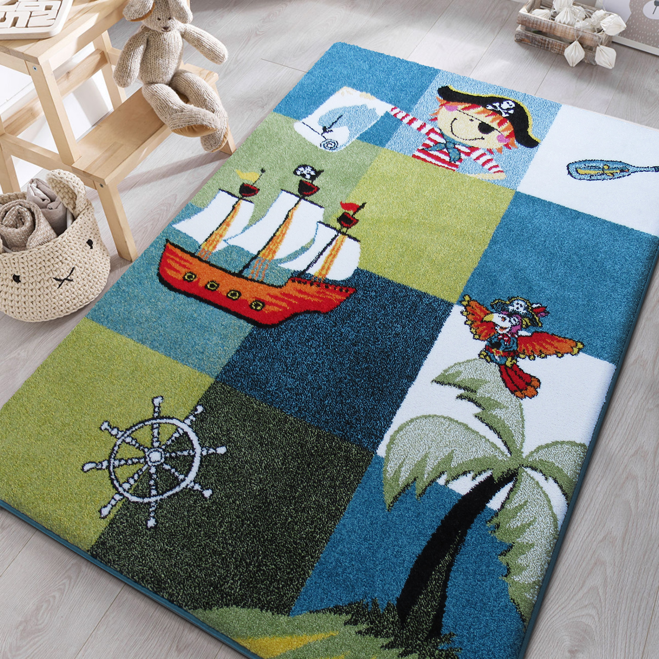 Dywan dziecięcy - 400 x 500 cm - Wielokolorowy - Dywanopol