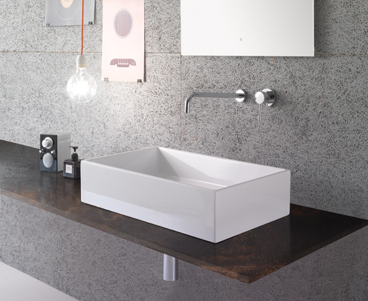 Darmowa Dostawa - Umywalka 60x37 cm prostokątna nablatowa biała Globo Forty3 FO062BI