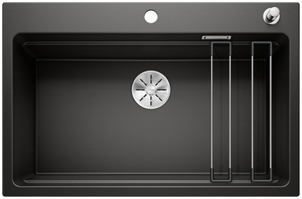 Darmowa Dostawa - Zlewozmywak granitowy 78x51 cm czarny Blanco Etagon 8 525892