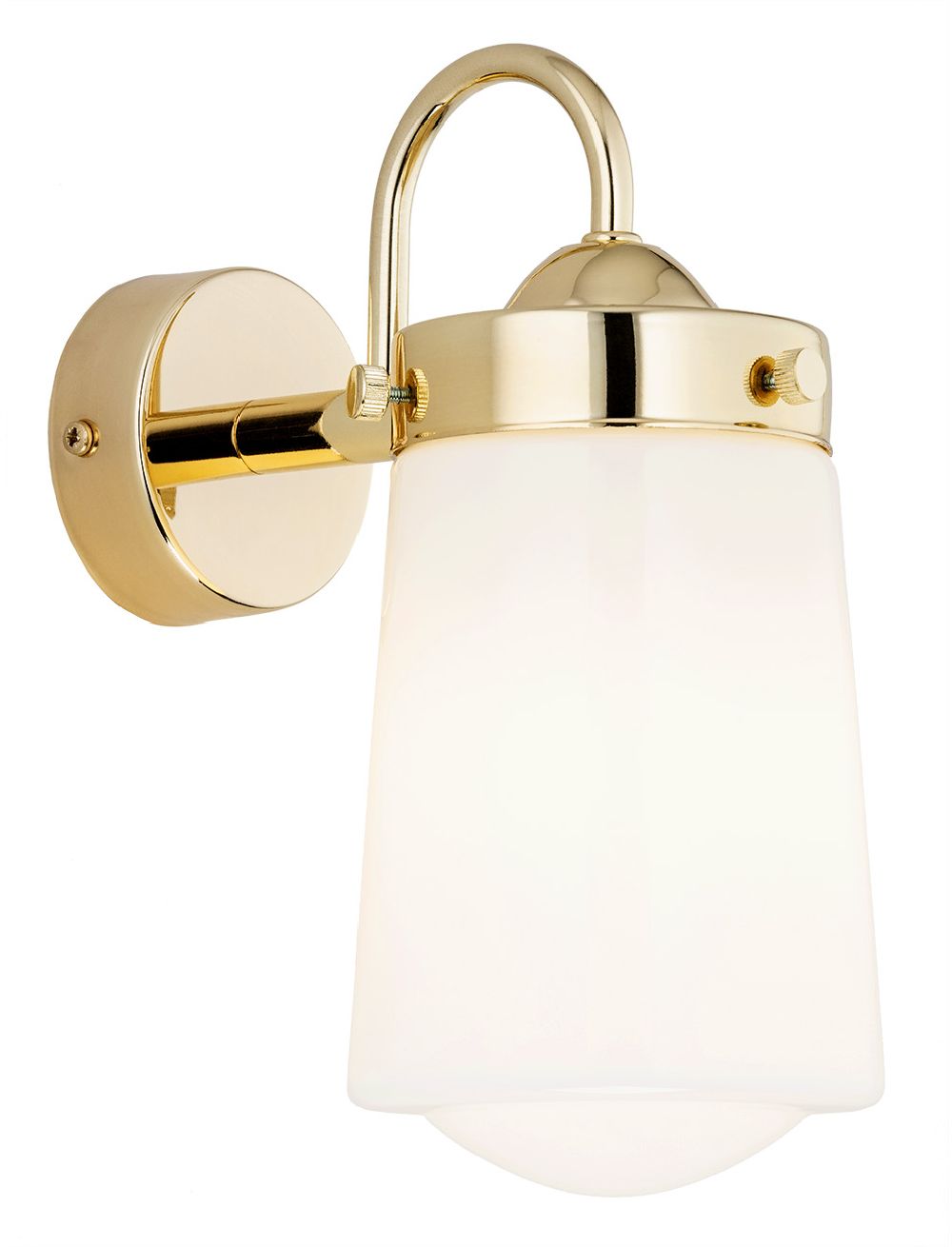 Darmowa Dostawa - Kinkiet 1x15 W biały-mosiądz Argon Pasadena 4717