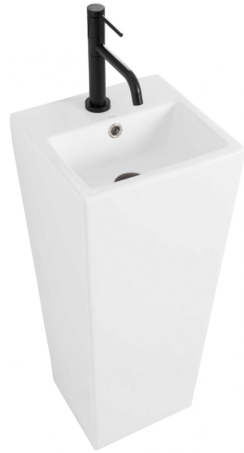 Darmowa Dostawa - Umywalka 33x33 cm kwadratowa biały Rea Kamila REAU5633