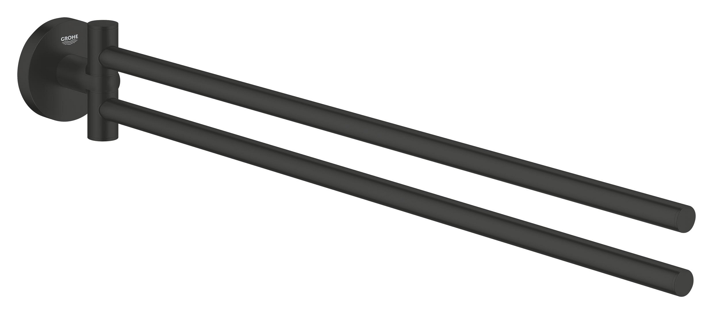 Darmowa Dostawa - Wieszak na ręcznik czarny Grohe Start 411832430