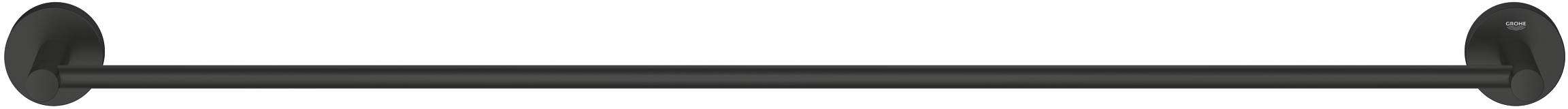 Darmowa Dostawa - Drążek na ręcznik czarny Grohe Start 411872430