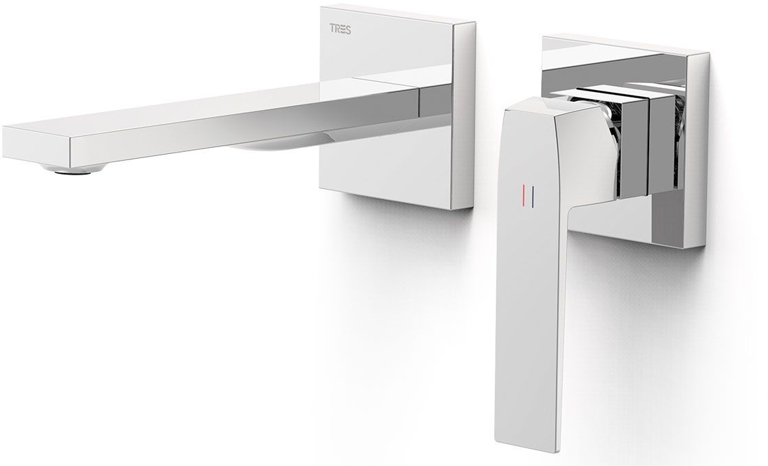 Darmowa Dostawa - Bateria umywalkowa podtynkowa chrom Tres Slim Exclusive 20230021