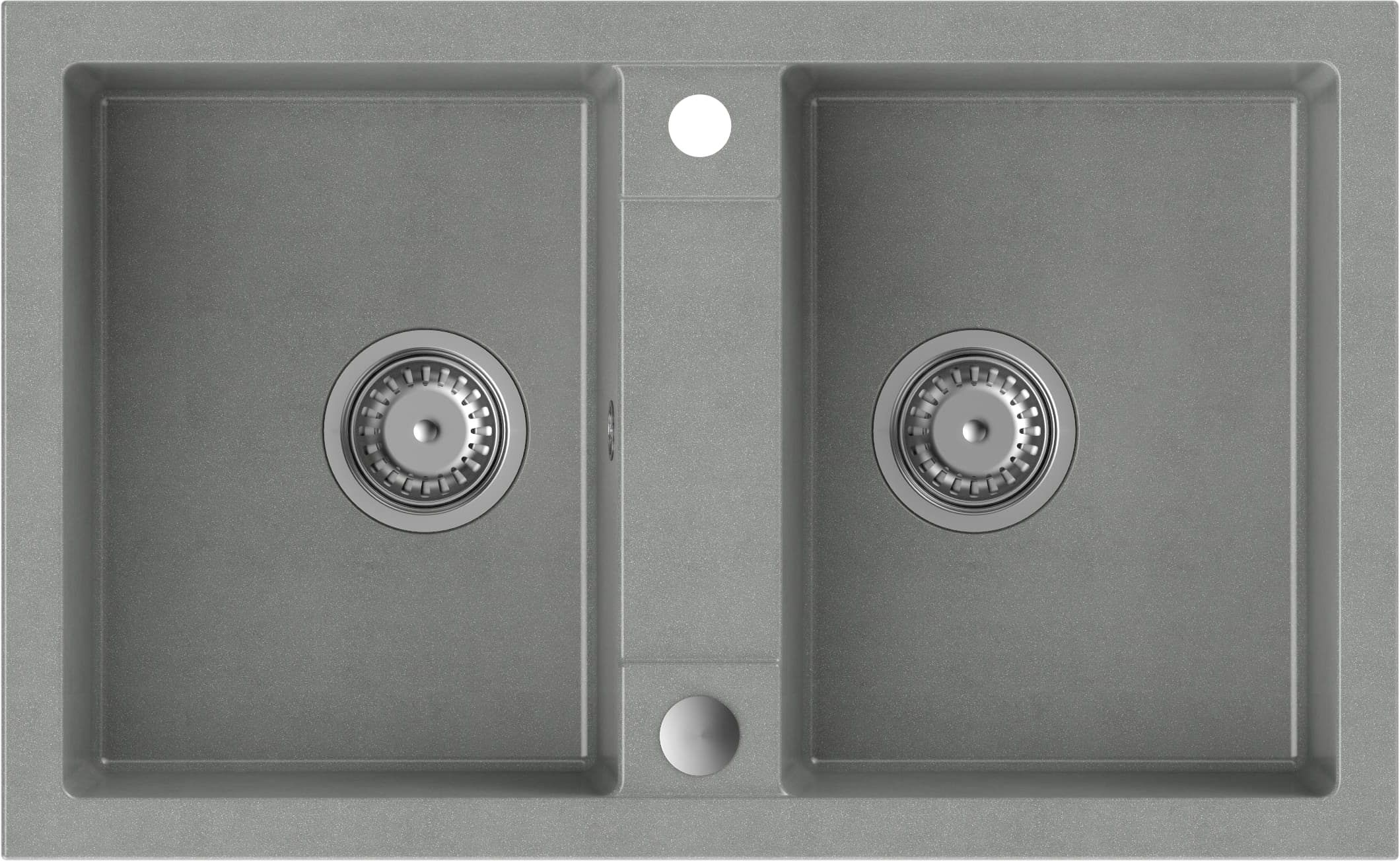 Darmowa Dostawa - Zlewozmywak GraniteQ 78x48 cm szary/grafitowy/onyx Quadron Denzel HDQ27848SZK