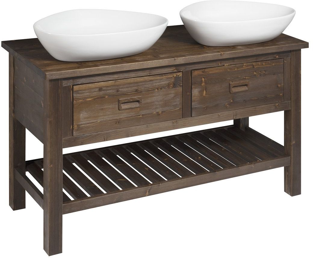 Darmowa Dostawa - Szafka 130x50x73 cm podumywalkowa stojąca Sapho Brand BA131S