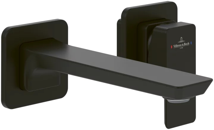 Darmowa Dostawa - Bateria umywalkowa podtynkowa czarna Villeroy & Boch Subway 3.0 TVW112007000K5