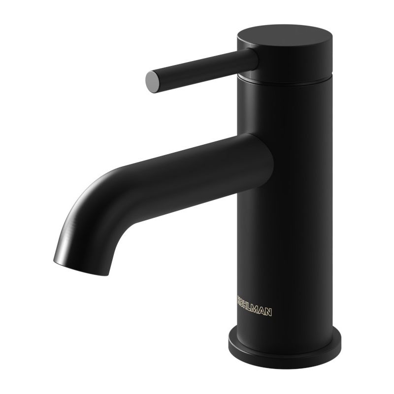 Darmowa Dostawa - Bateria umywalkowa stojąca czarna Kohlman Axel Black QB100AB