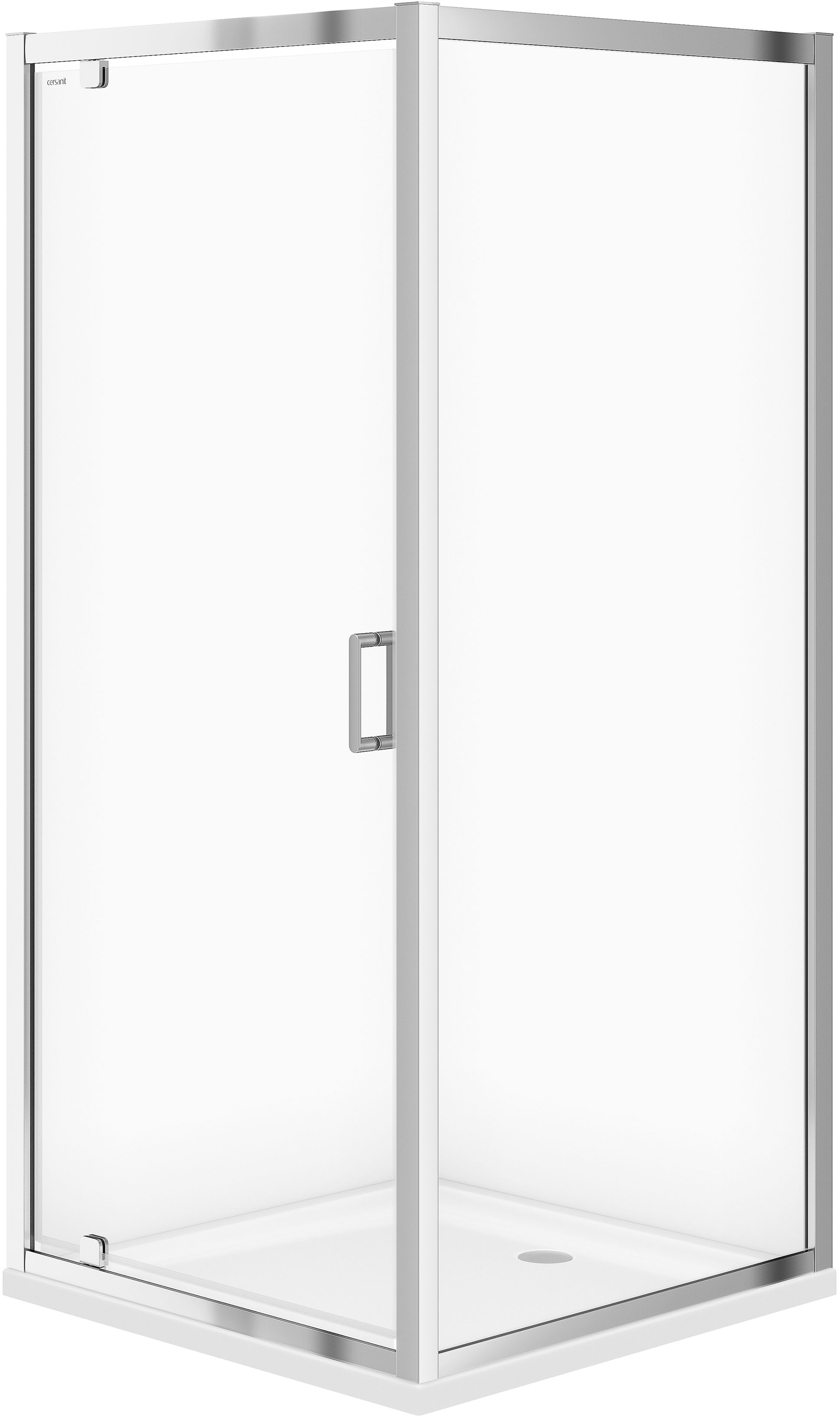 Darmowa Dostawa - Kabina prysznicowa 90x90 cm kwadratowa chrom połysk/szkło przezroczyste Cersanit Arteco S157010