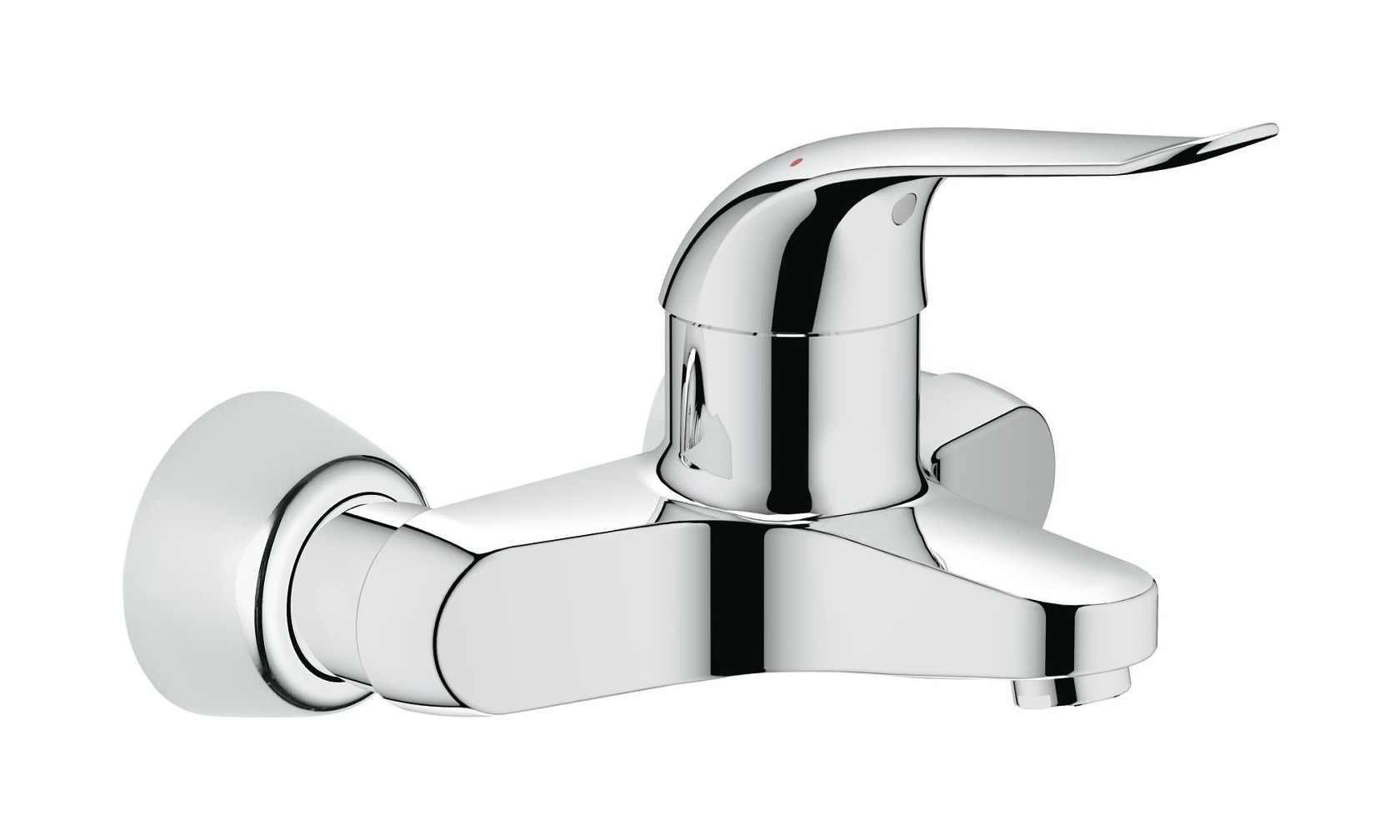 Darmowa Dostawa - Bateria umywalkowa ścienna starlight chrome Grohe Euroeco Special 32776000