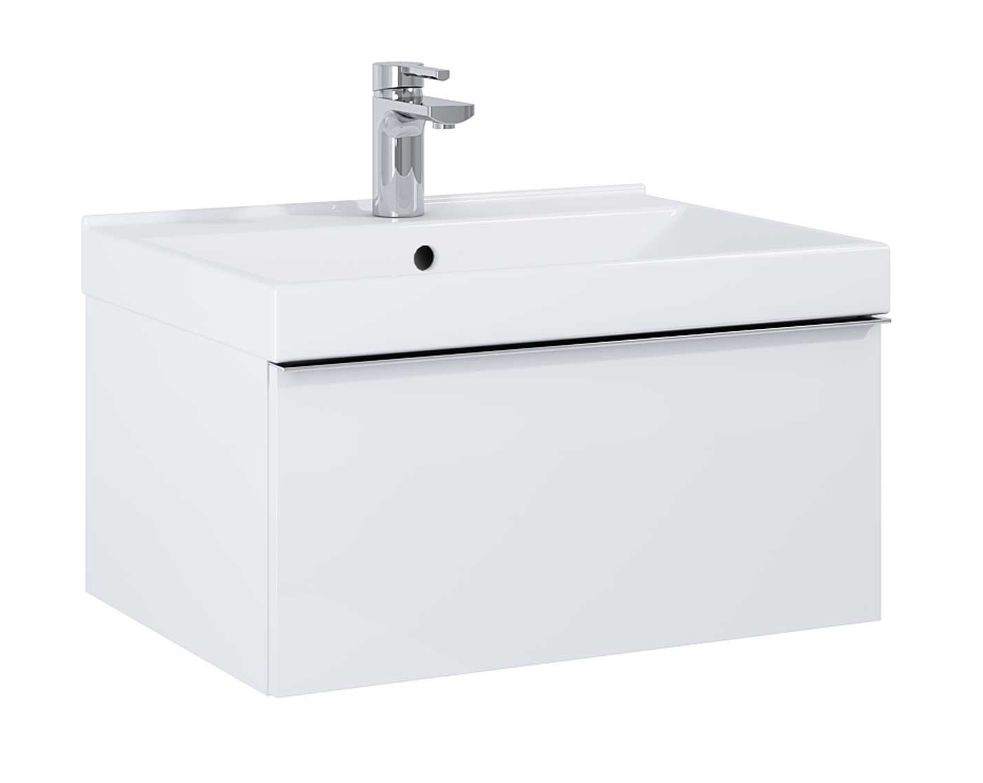 Darmowa Dostawa - Szafka 60x44.9x28.1 cm podumywalkowa wisząca biała Elita Look RE010603025290