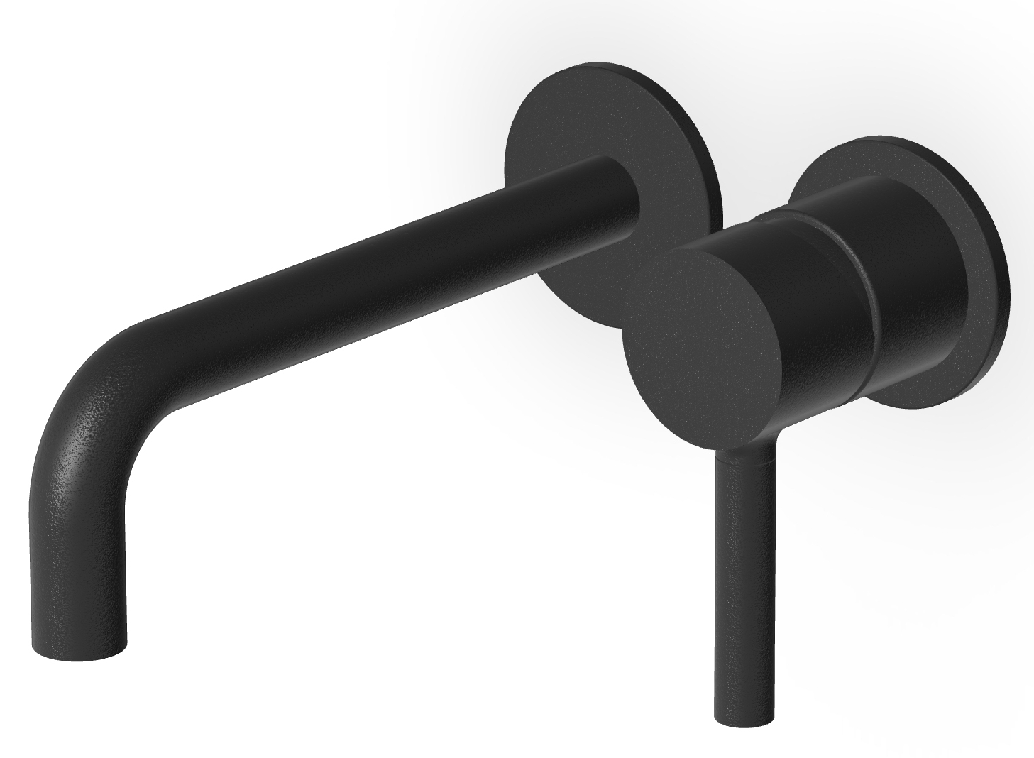 Darmowa Dostawa - Bateria umywalkowa podtynkowa czarna Zucchetti Pan ZP6030N1