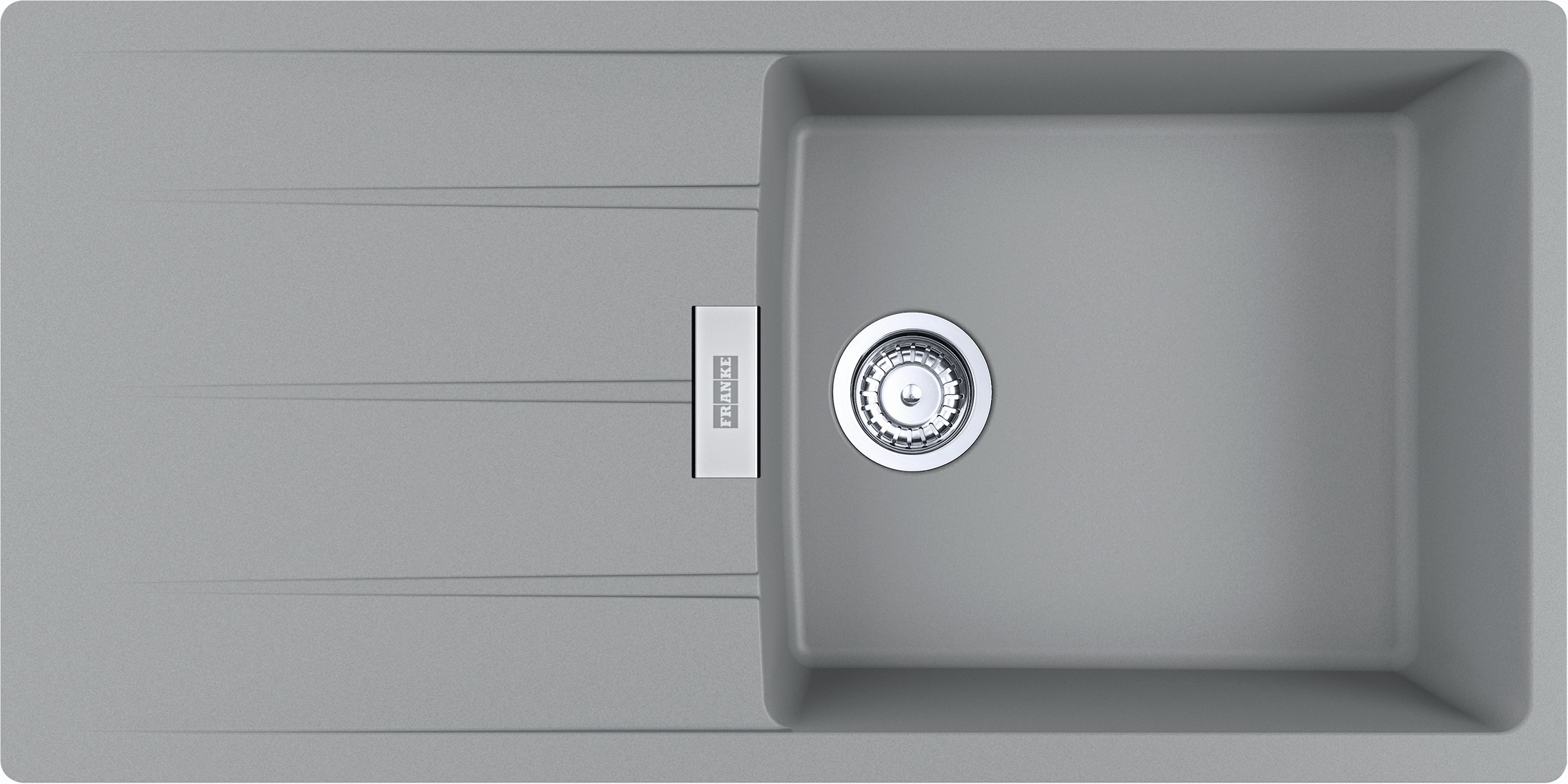 Darmowa Dostawa - Zlewozmywak granitowy 100x50 cm szary/grafitowy/onyx Franke Centro 1140687334