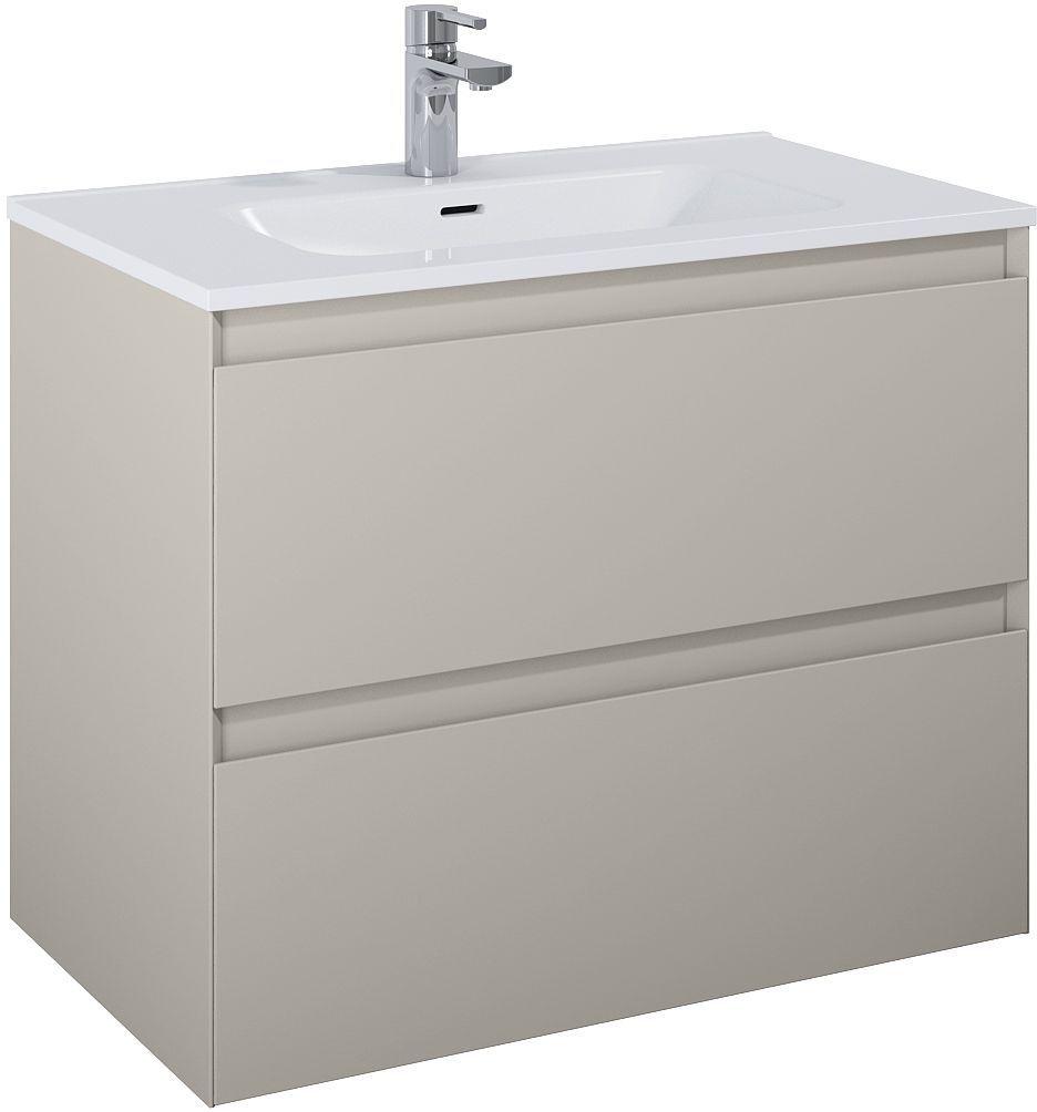 Darmowa Dostawa - Szafka 80x45.8x63.5 cm podumywalkowa wisząca beżowa Elita Split RE010800057020