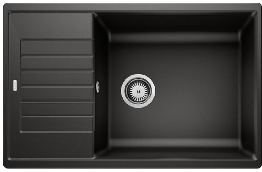Darmowa Dostawa - Zlewozmywak granitowy 78x50 cm czarny Blanco Zia XL 6 S Compact 526019