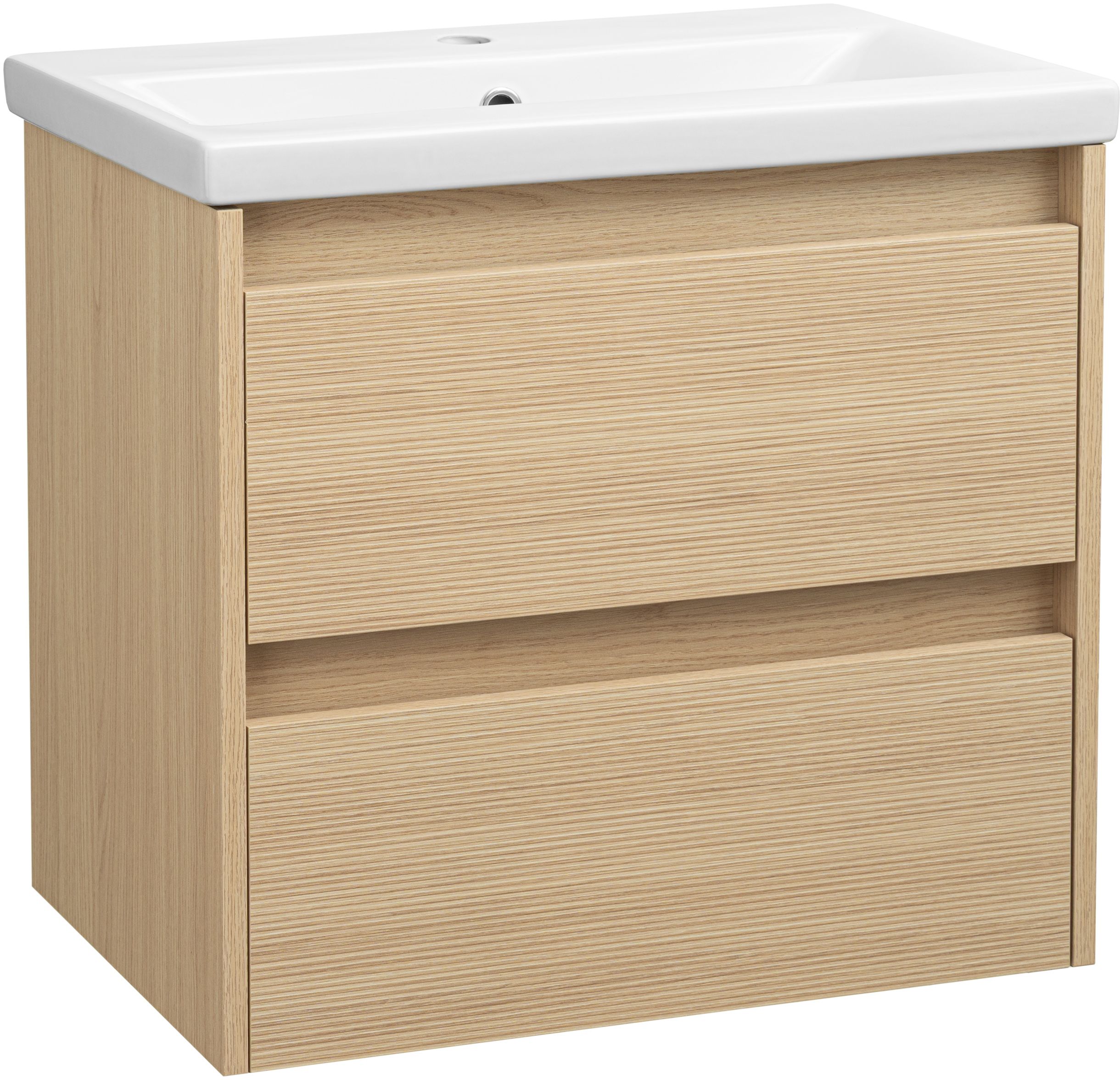 Darmowa Dostawa - Umywalka z szafką 61 cm dąb Astor Aria AMOTI602MW