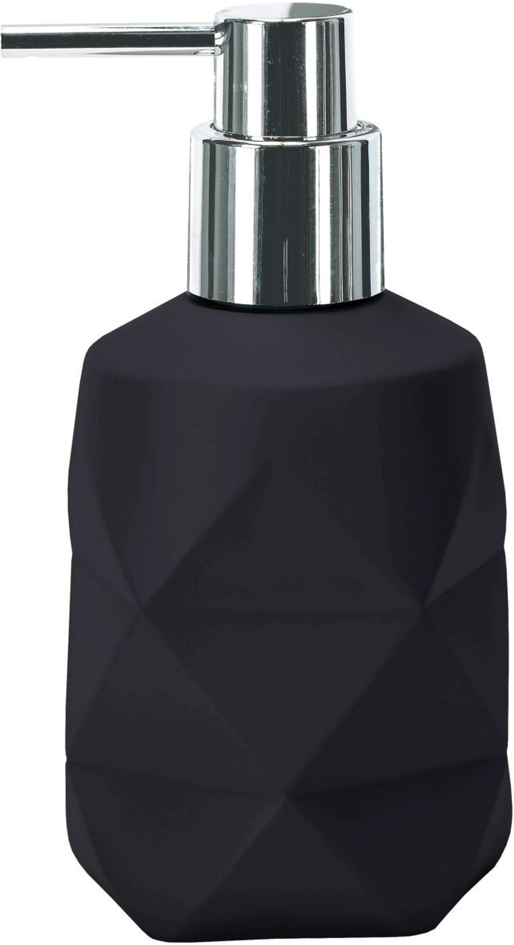 Darmowa Dostawa - Dozownik do mydła 200 ml czarny Kleine Wolke Crackle 8430926854