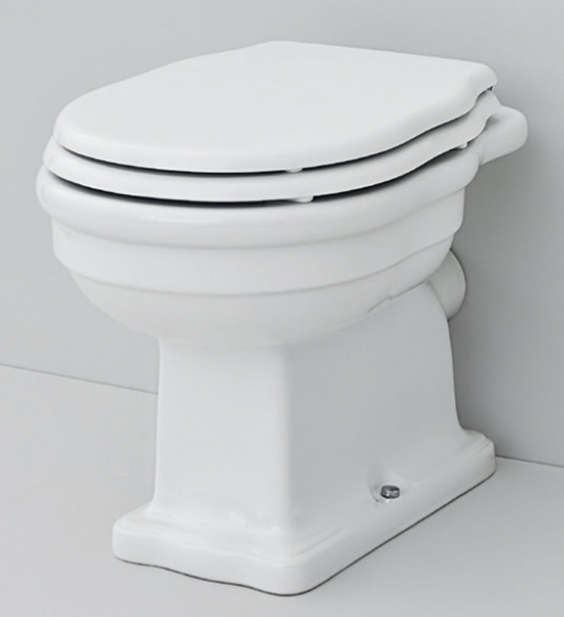 Darmowa Dostawa - Miska WC stojąca z kołnierzem biały Art Ceram Hermitage HEV0030100