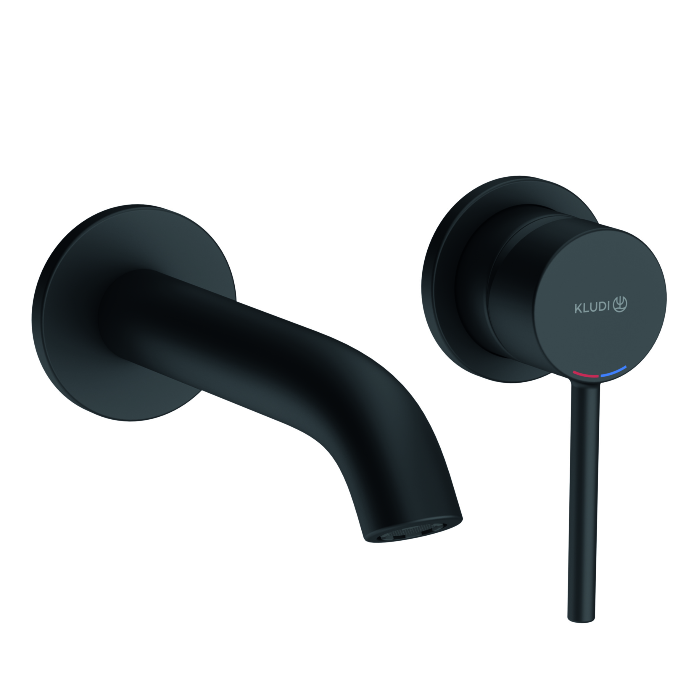 Darmowa Dostawa - Bateria umywalkowa podtynkowa czarna Kludi Bozz 382443976