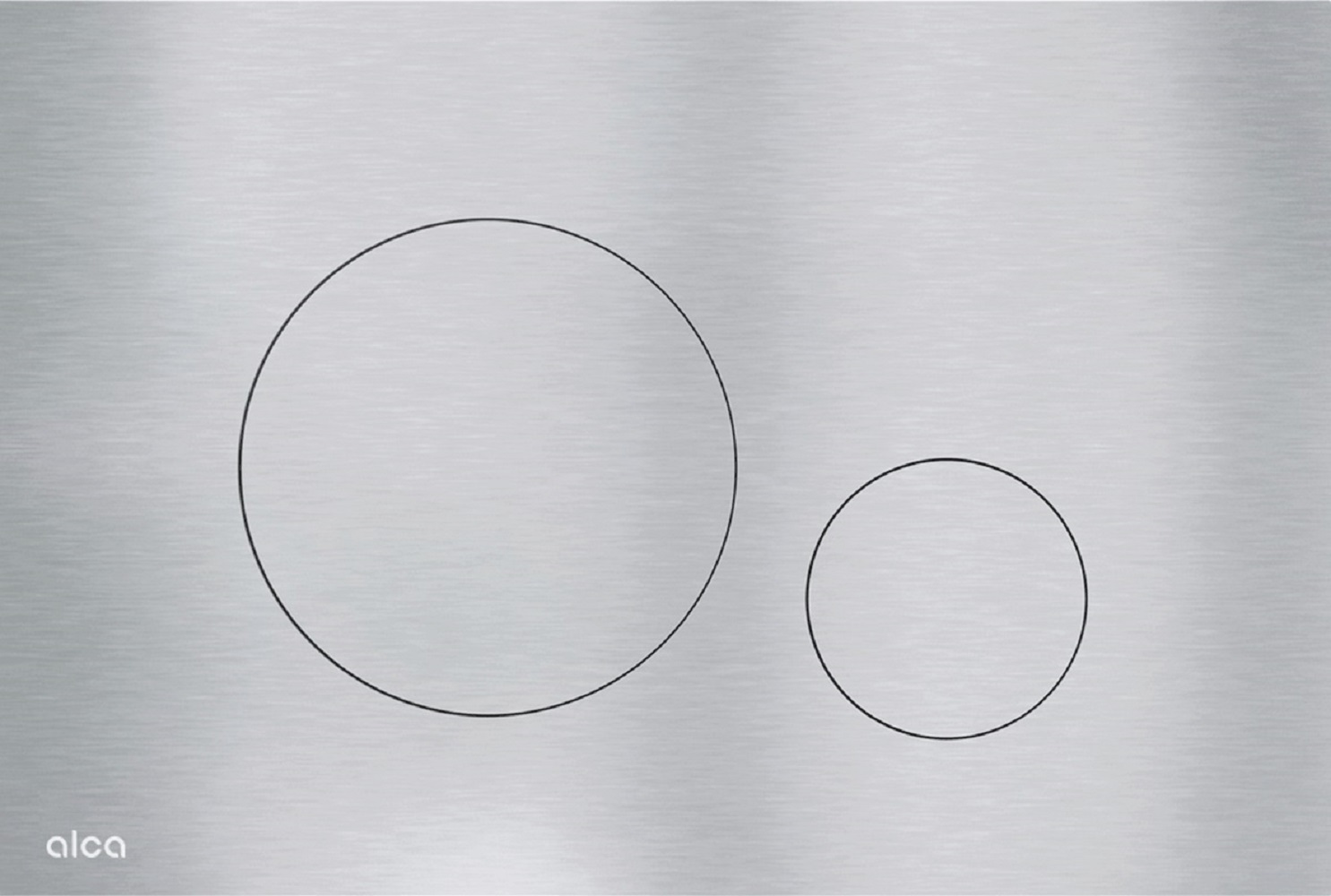 Darmowa Dostawa - Przycisk spłukujący do wc stal Alca Flat TURNALUNOX