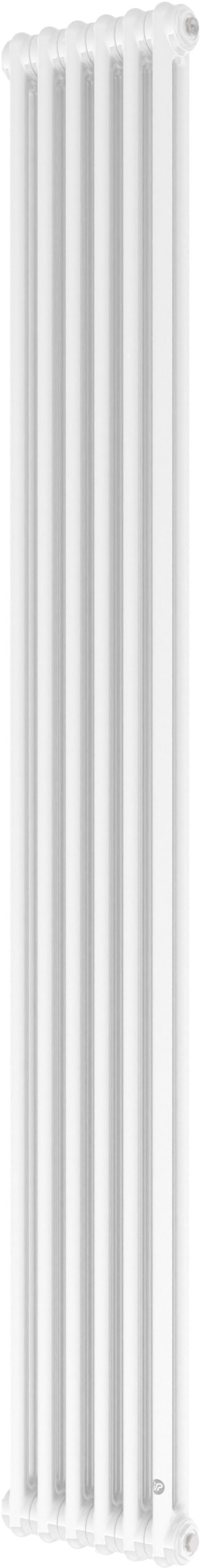 Darmowa Dostawa - Grzejnik pokojowy 199.3x29 cm podłączenie dolne biały Instal Projekt Tubus 2 TUB220006D50