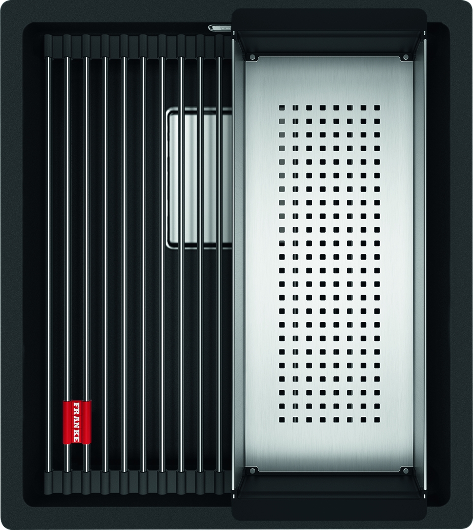 Darmowa Dostawa - Zlewozmywak granitowy 42x37 cm czarny Franke Kanon 1250633001